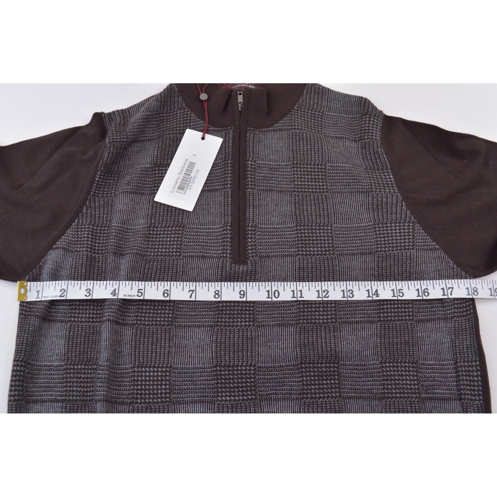 Luciano Barbera Luciano Barbera Sweater Size US XS in Brown Size US XS / EU 42 / 0 - 5 Thumbnail
