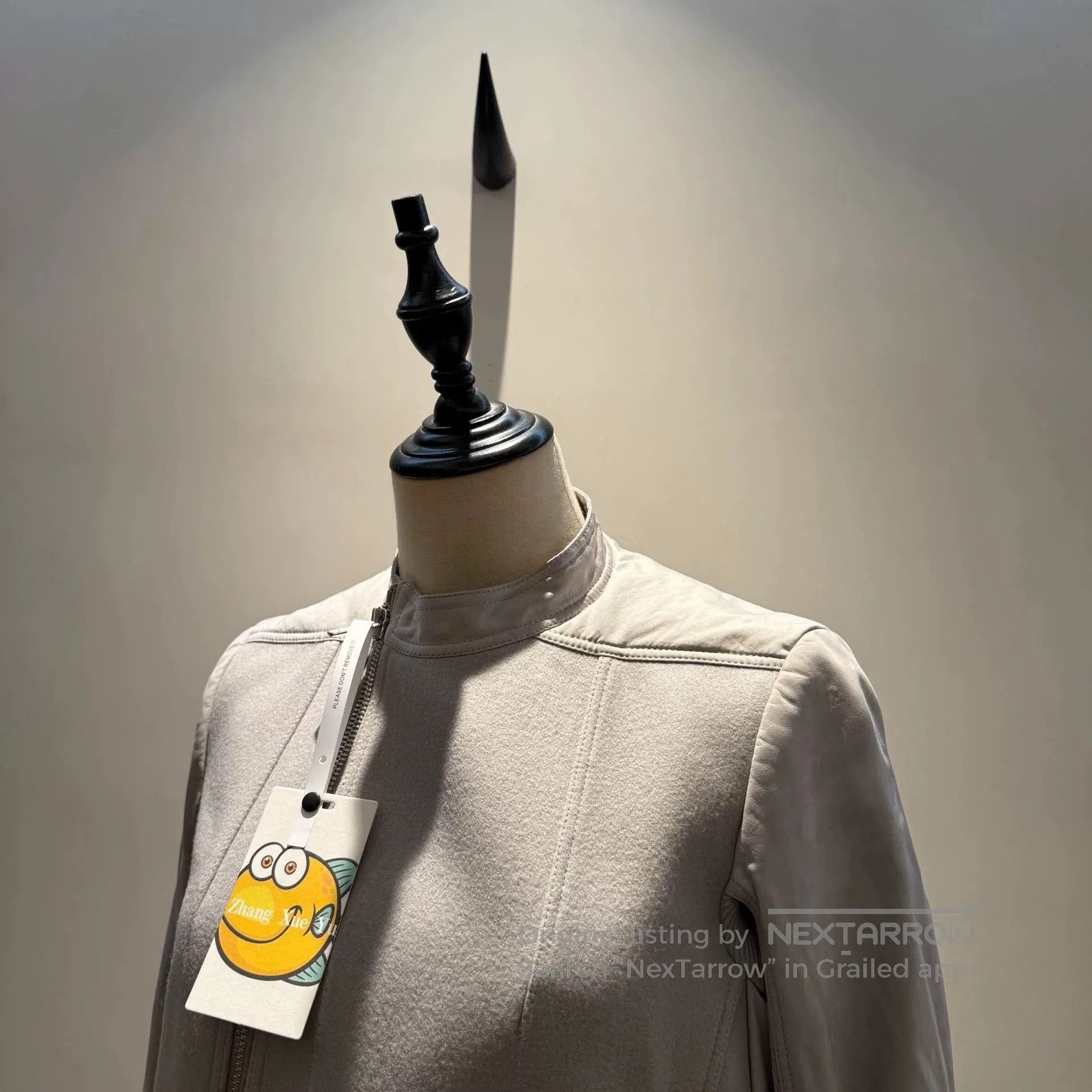 Rick Owens rick owens side zip wool coat. Size L / US 10 / IT 46 - 2 Thumbnail