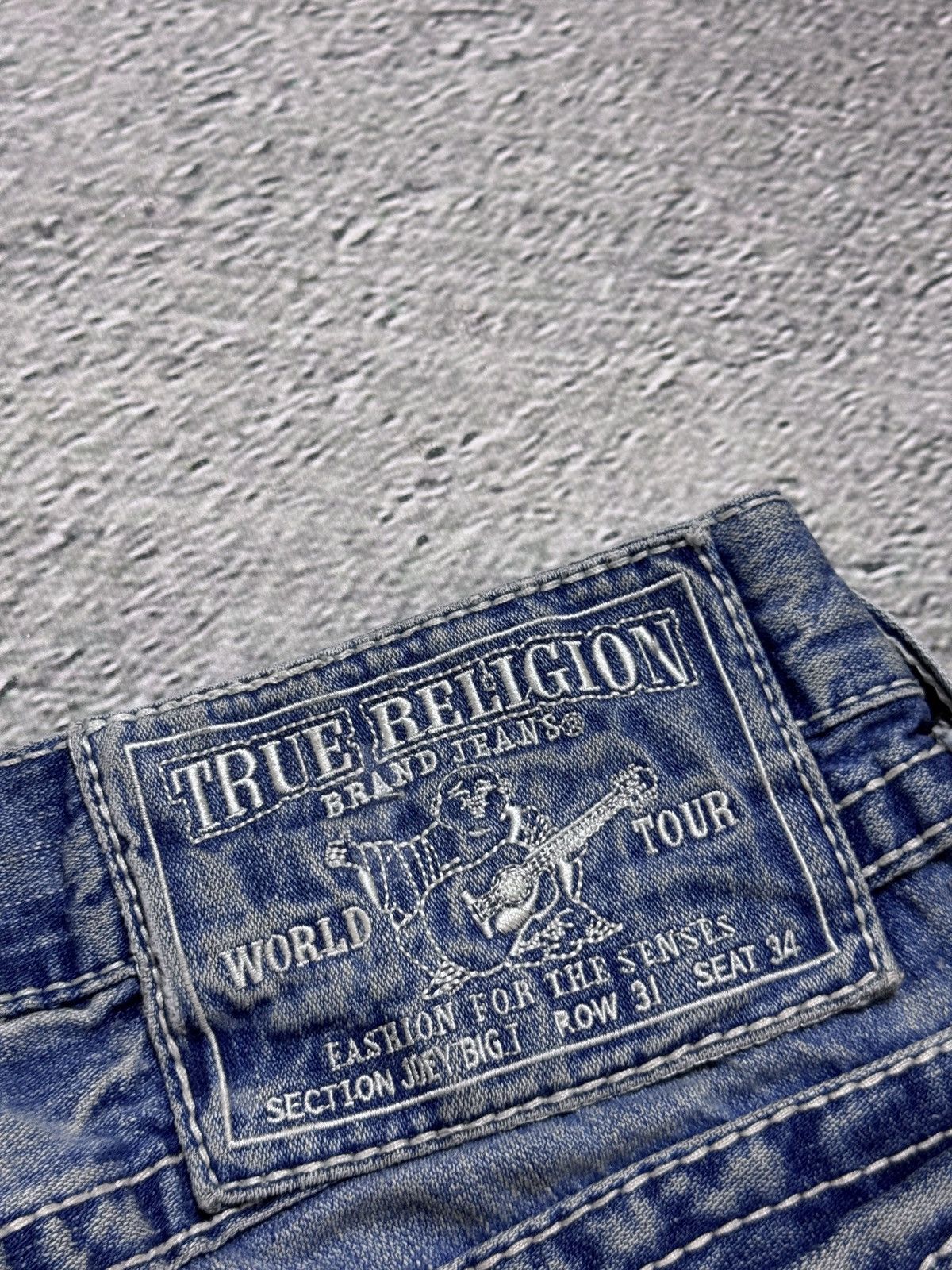 True Religion True Religion Joey jeans vintage denim pants flared blue Size US 31 - 5 Thumbnail