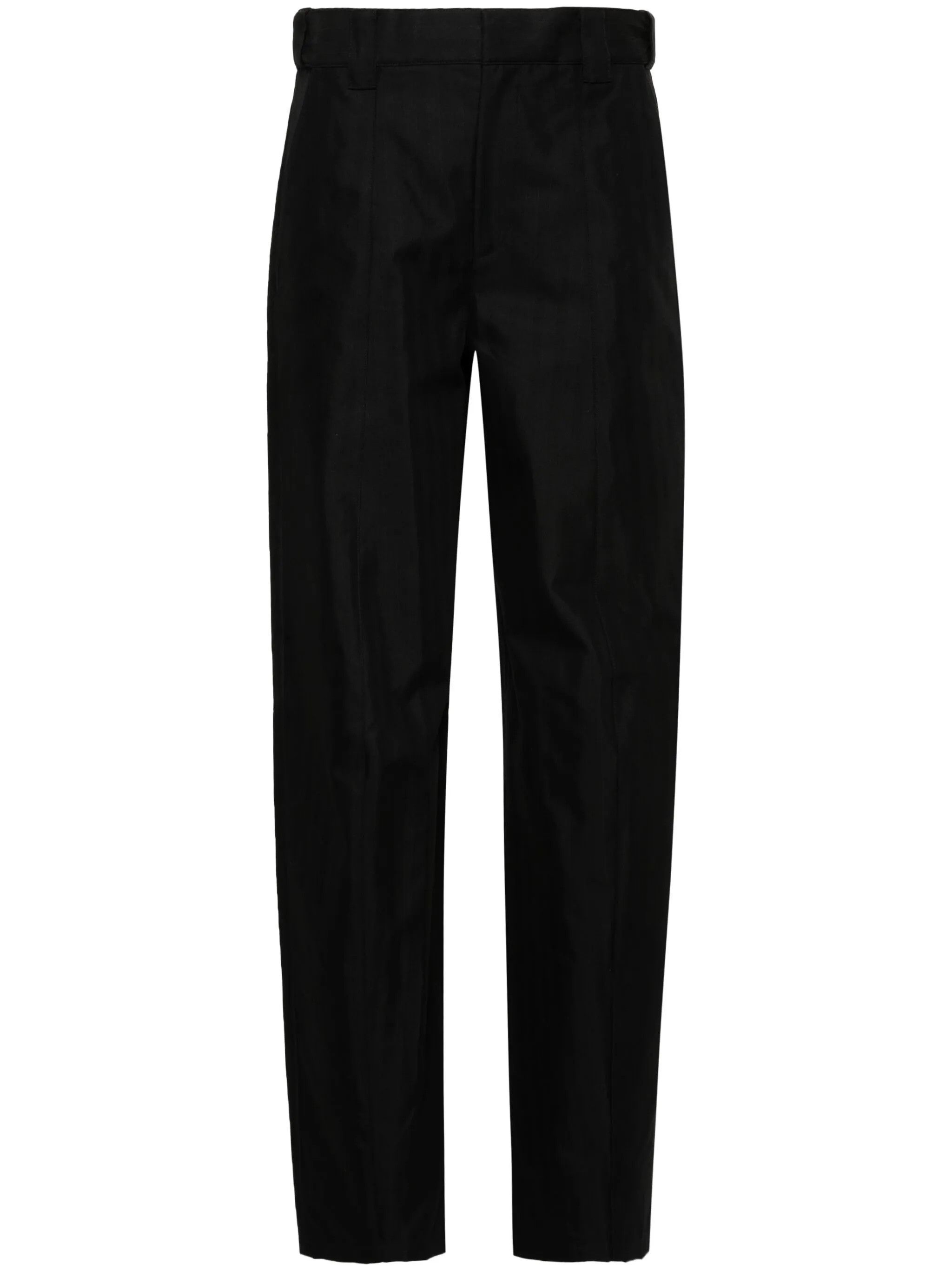 Alexander Wang o1s22i1n0225 Wide Leg Chevron Patterned Pant in Black Size 30" / US 8 / IT 44 - 1 Thumbnail