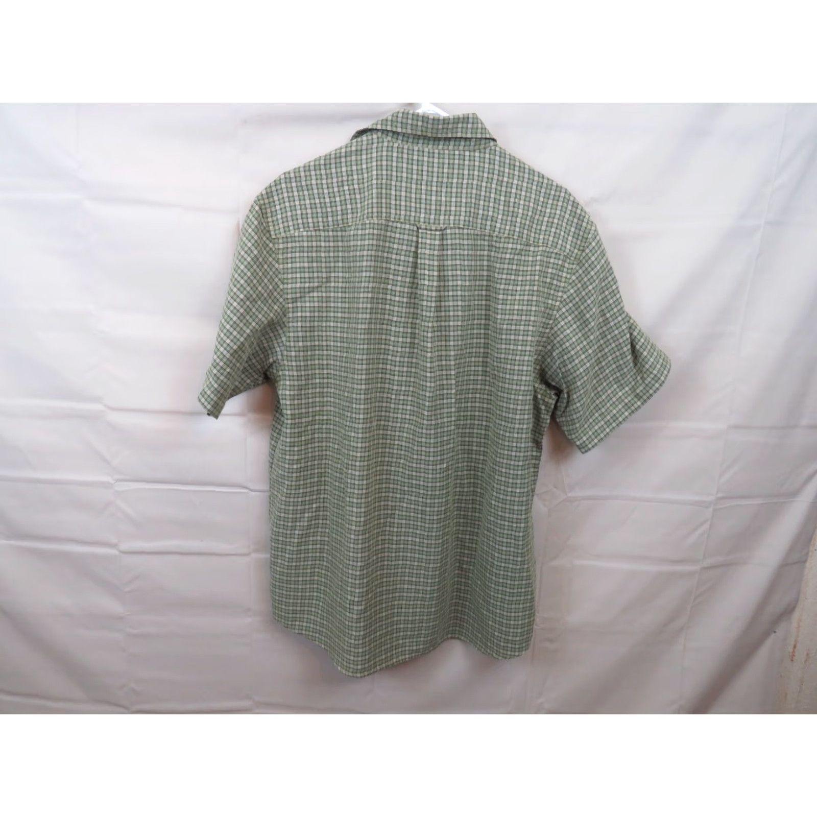 Colombo Columbia Button-Down Shirt L Sage Green Short Sleeve Men Regular Multicolor Button-Up Shirt, Short Sleeve, Classic Fit Size US L / EU 52-54 / 3 - 6 Thumbnail