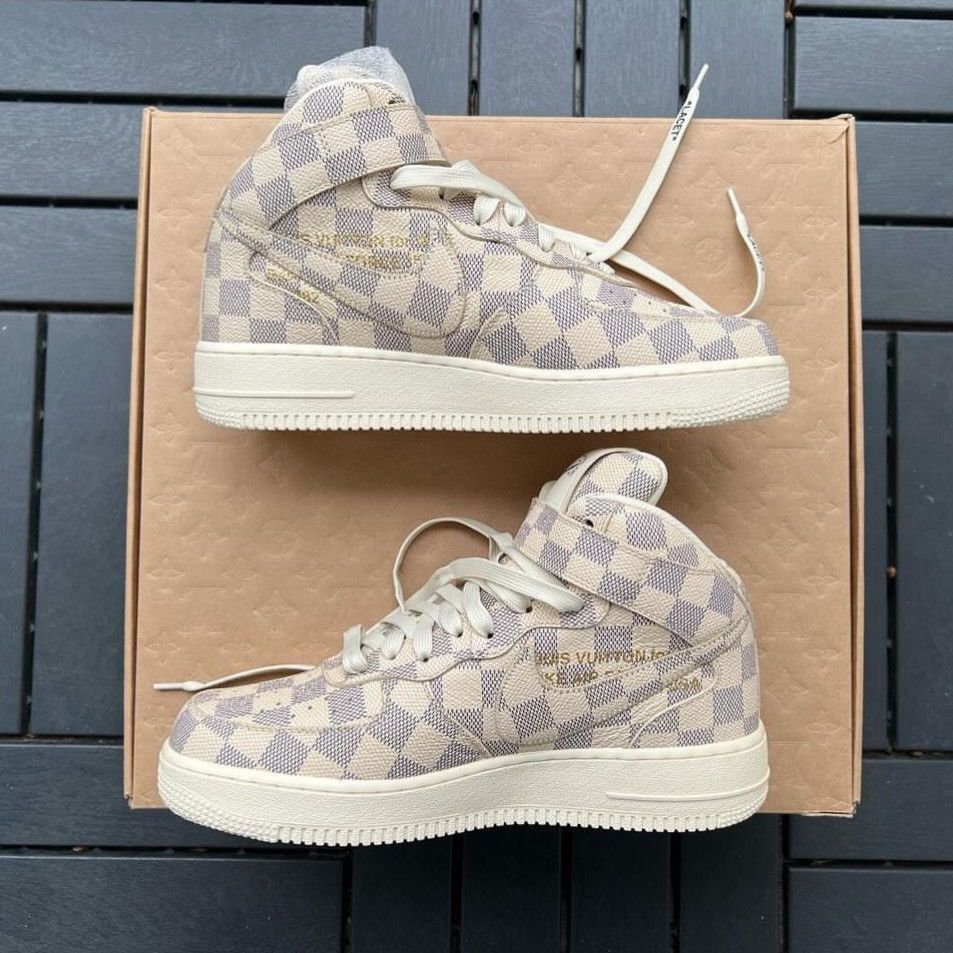 Louis Vuitton Louis Vuitton AF1 Mid Graffiti DS US 8 (EU 41) Size US 8 / EU 41 - 2 Thumbnail