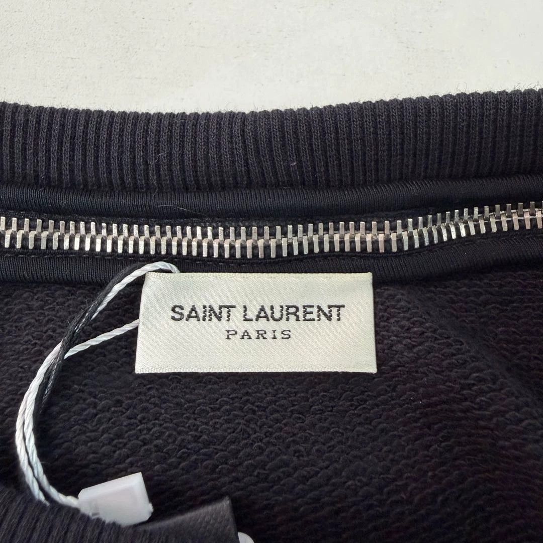 Saint Laurent Paris Saint Laurent black crewneck T-shirt S with tags Size US S / EU 44-46 / 1 - 6 Thumbnail