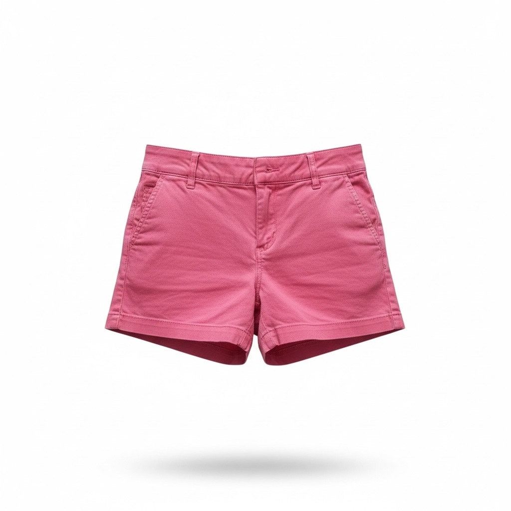 Loft LOFT Riviera Womens Pink Chino Shorts Size 2 Cotton Size 26" / US 2 / IT 38 - 1 Thumbnail