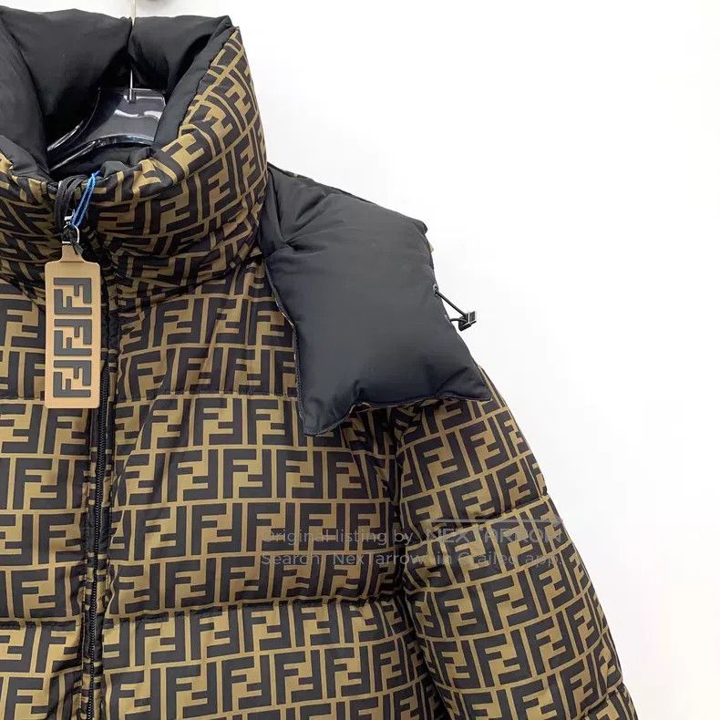 Fendi Fendi Contrast Color Double F Two-Side Wearable Down Jacke Size M / US 6-8 / IT 42-44 - 8 Thumbnail