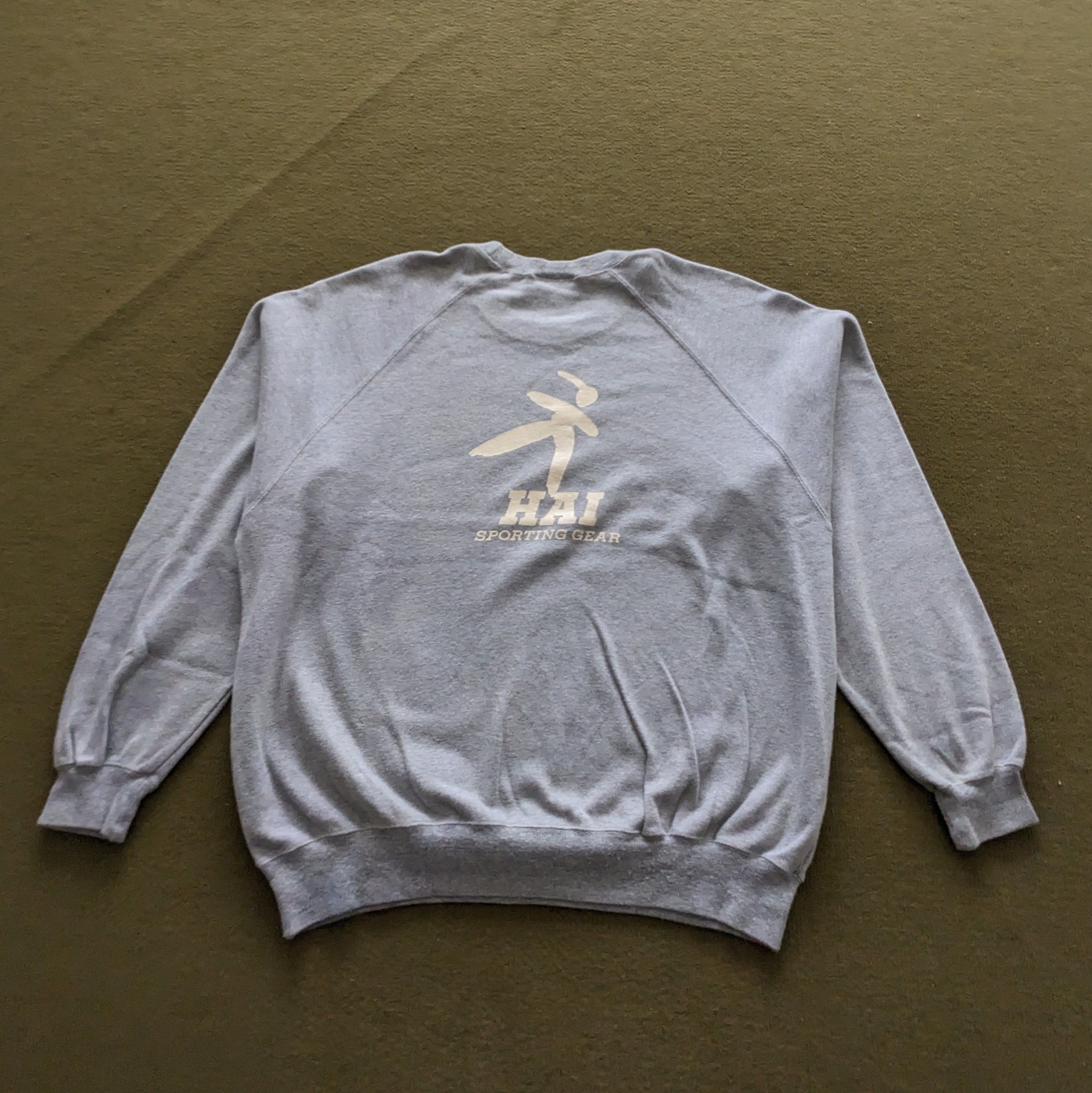 Hai Sporting Gear Vintage HAI SPORTING GEAR Crewneck Sweatshirt Size US L / EU 52-54 / 3 - 1 Thumbnail