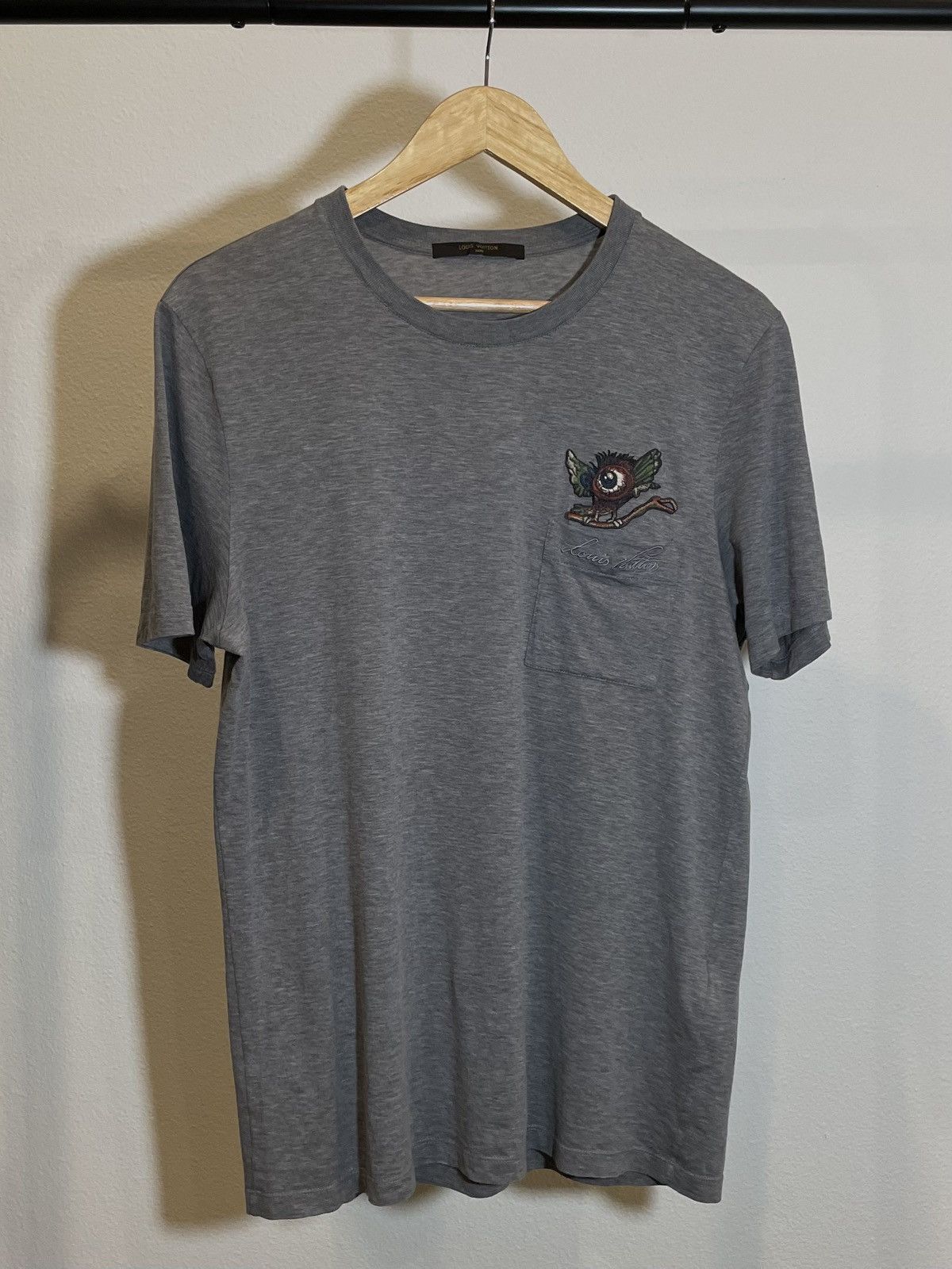 Louis Vuitton Louis Vuitton Chapman Brothers Eye Creature Pocket Tee Size US L / EU 52-54 / 3 - 1 Thumbnail