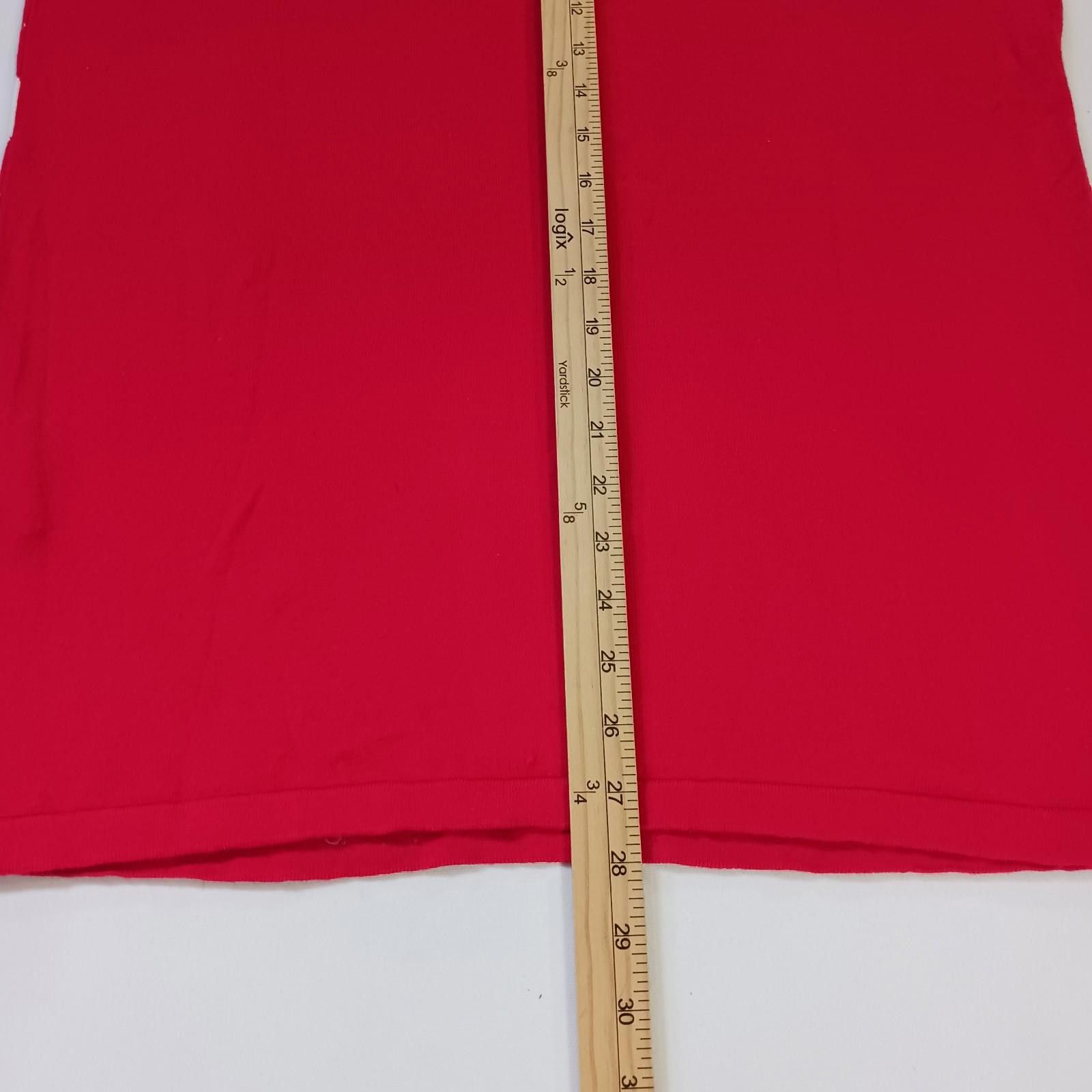 Tommy Hilfiger Tommy Hilfiger J22SD457 Women's Red & White Argyle Sweater L Size L / US 10 / IT 46 - 8 Thumbnail