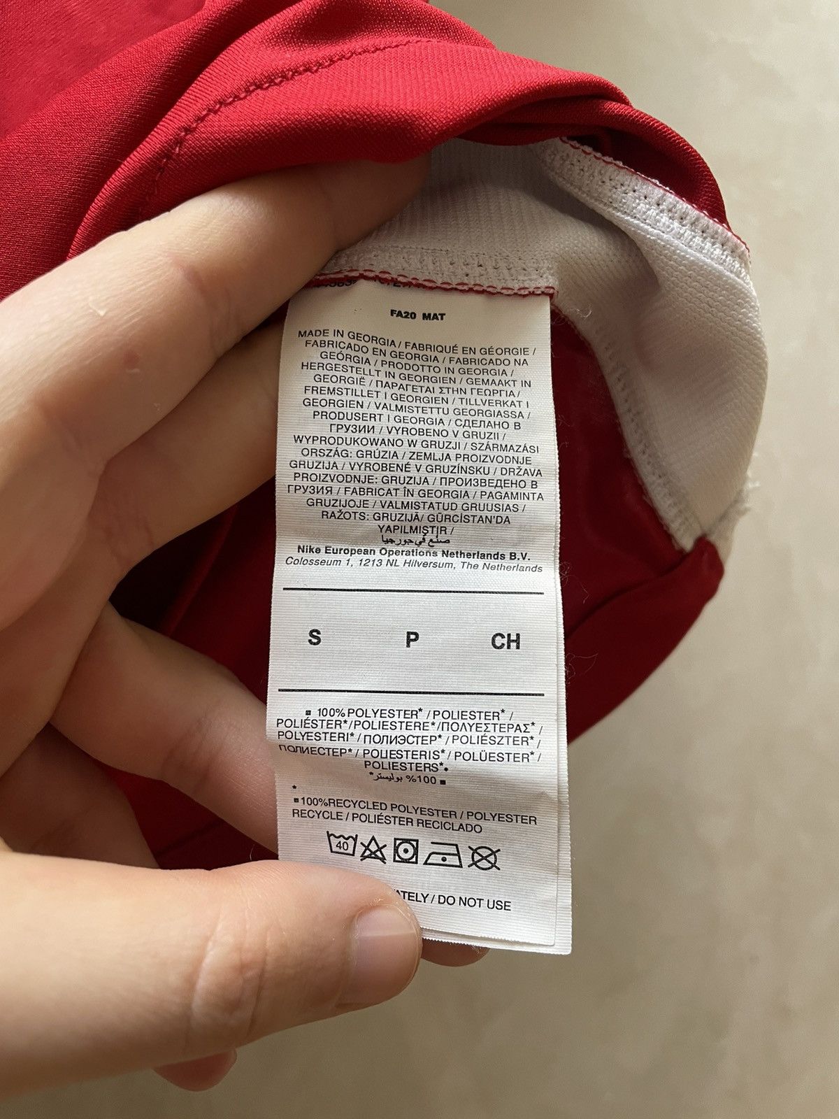 Nike Nike Liverpool 2020 2021 Home Shirt Soccer Jersey Football Size US S / EU 44-46 / 1 - 6 Thumbnail