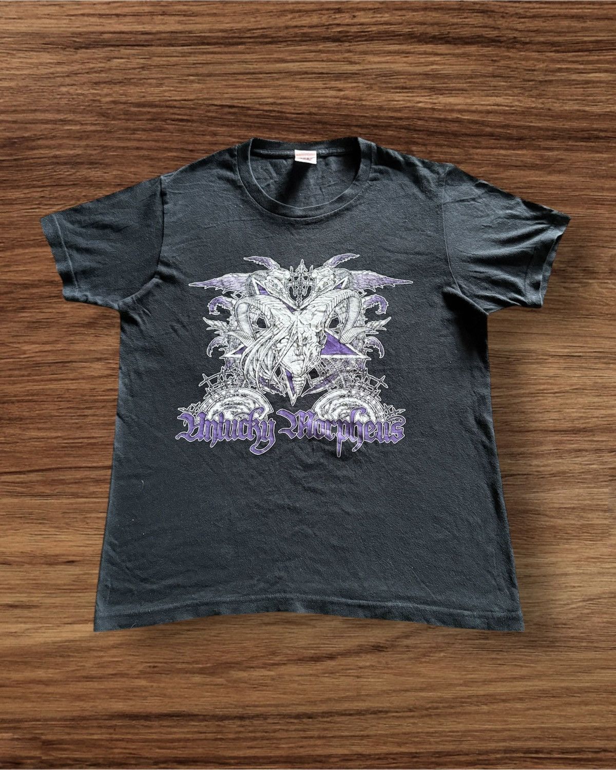 Band Tees × Japanese Brand UNLUCKY MORPHEUS Rock Band Japan Tee Size US M / EU 48-50 / 2 - 1 Thumbnail
