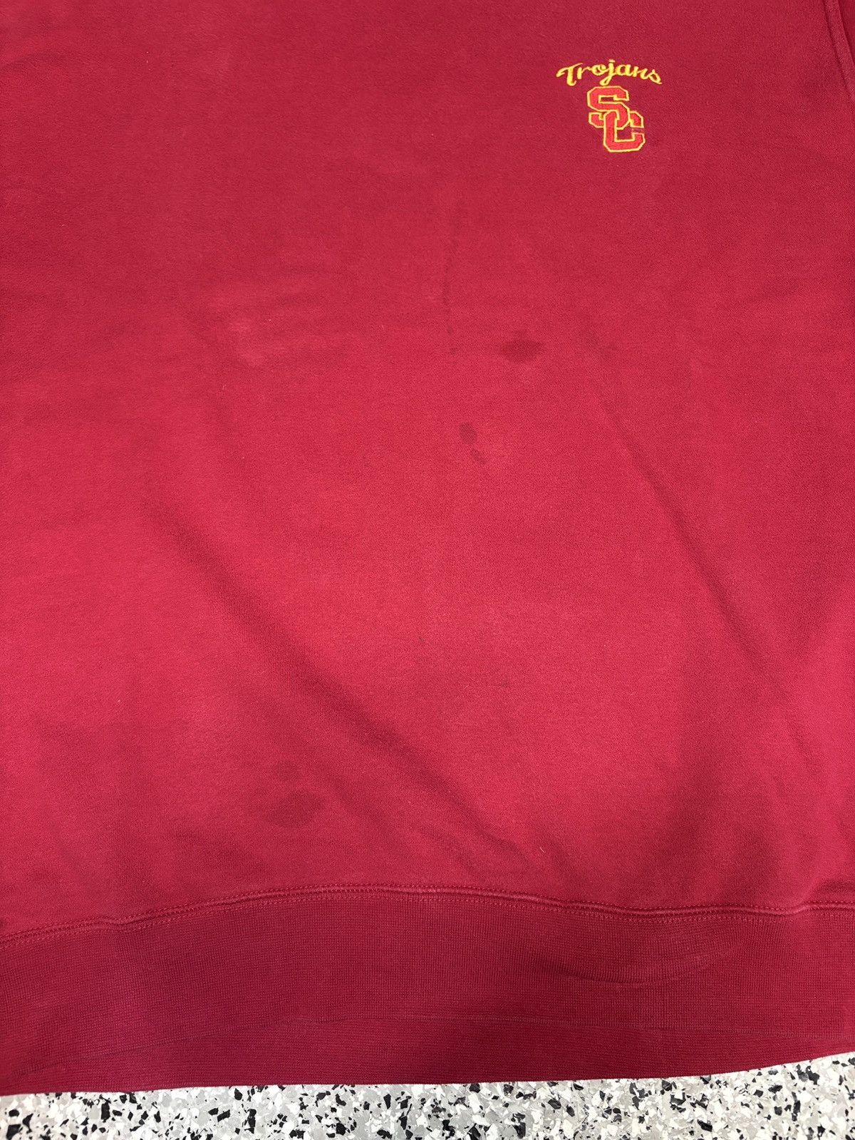 NCAA Vintage 1990s Team Trojans USC College Sweater Size XL 0656 Size US XL / EU 56 / 4 - 7 Thumbnail