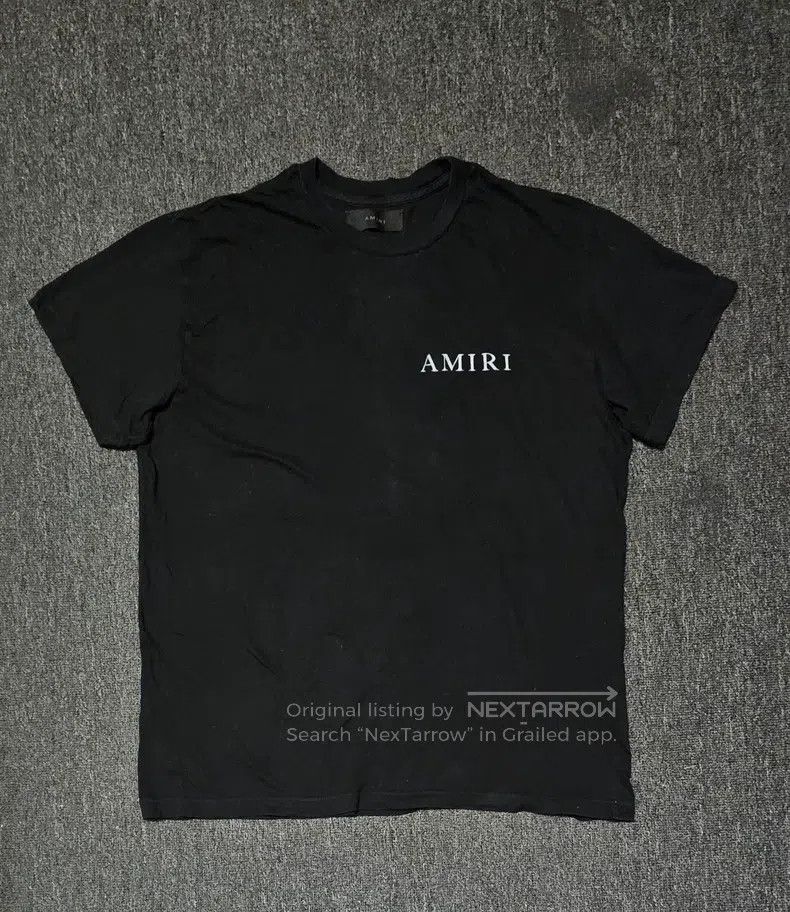 Amiri Amiri Size M White rose t-shirt Size US M / EU 48-50 / 2 - 2 Thumbnail