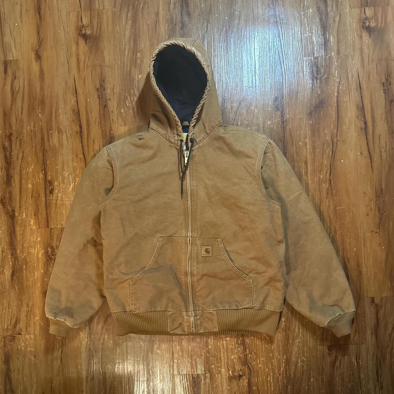 image of Carhartt Jacket in Tan, Men's (Size Medium)