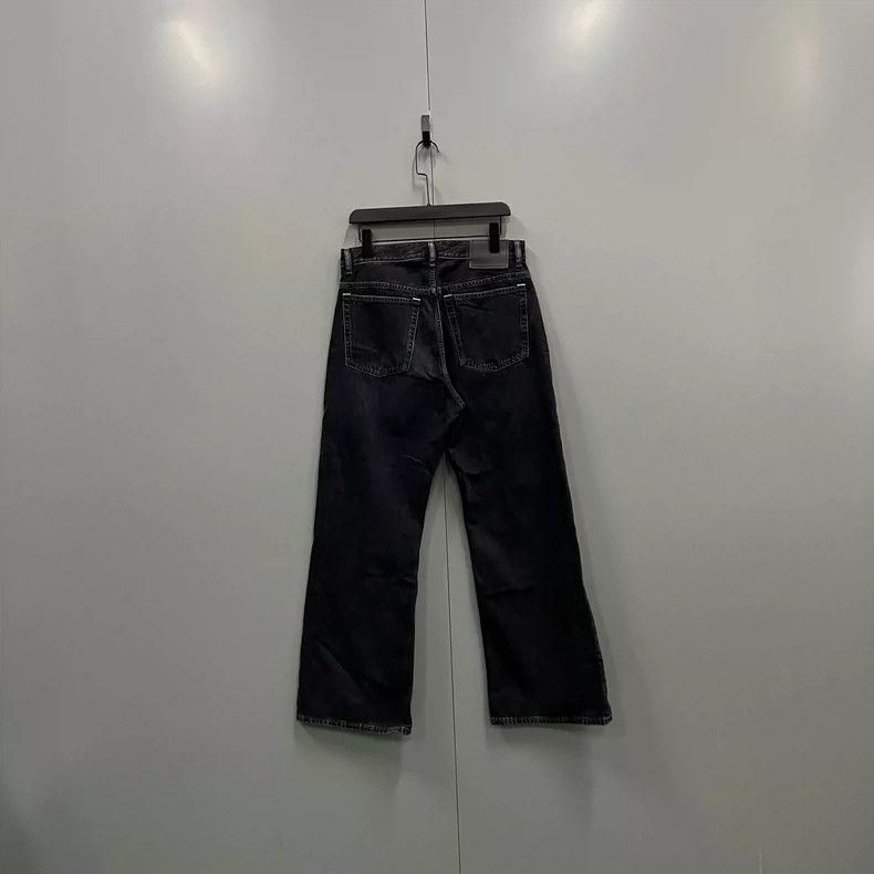 Acne Studios Acne Studios Black washed wide-leg jeans Size US 30 / EU 46 - 2 Thumbnail
