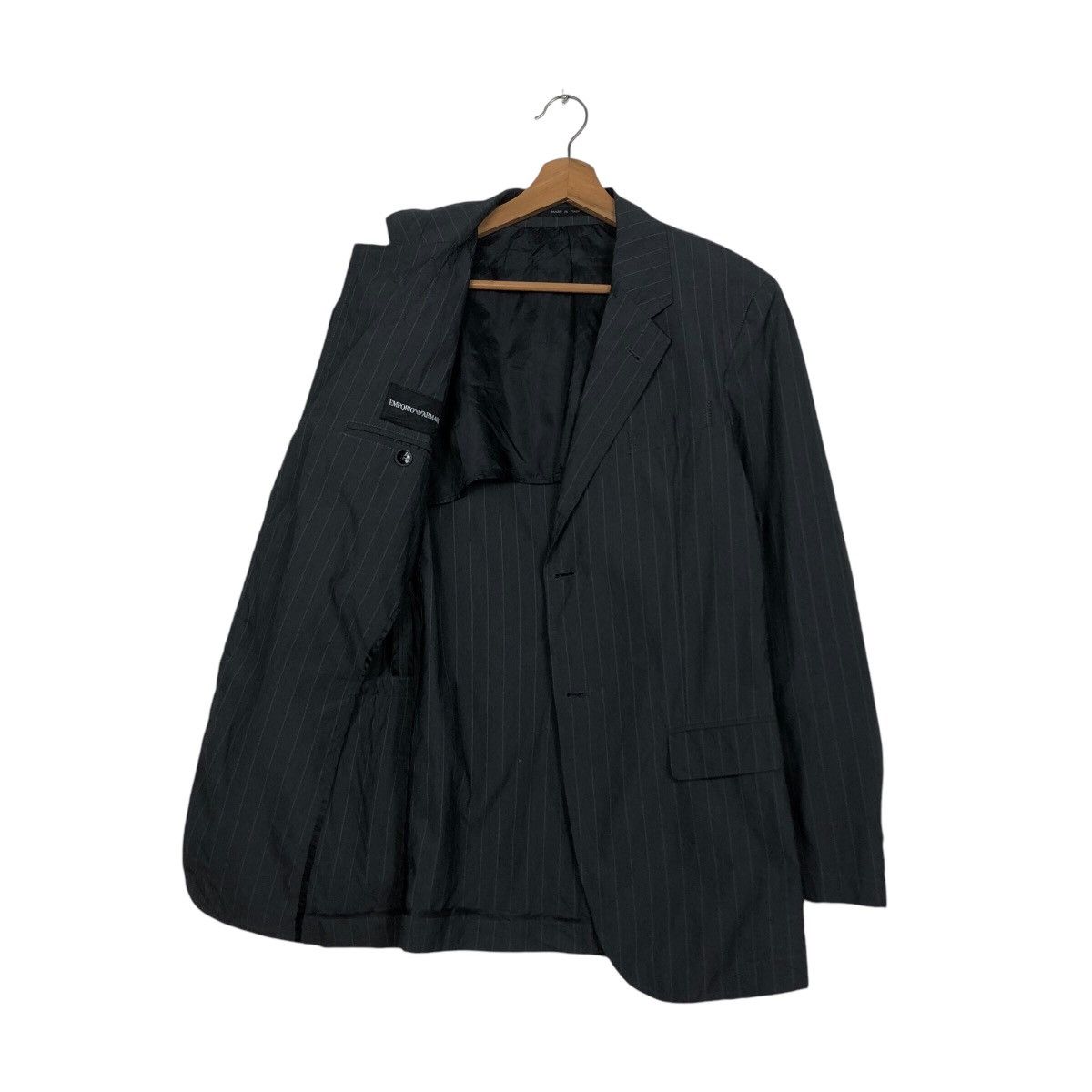Emporio Armani 📌Vintage Chore Hickory Casual Jacket Emporio Armani Italy Size US M / EU 48-50 / 2 - 12 Thumbnail