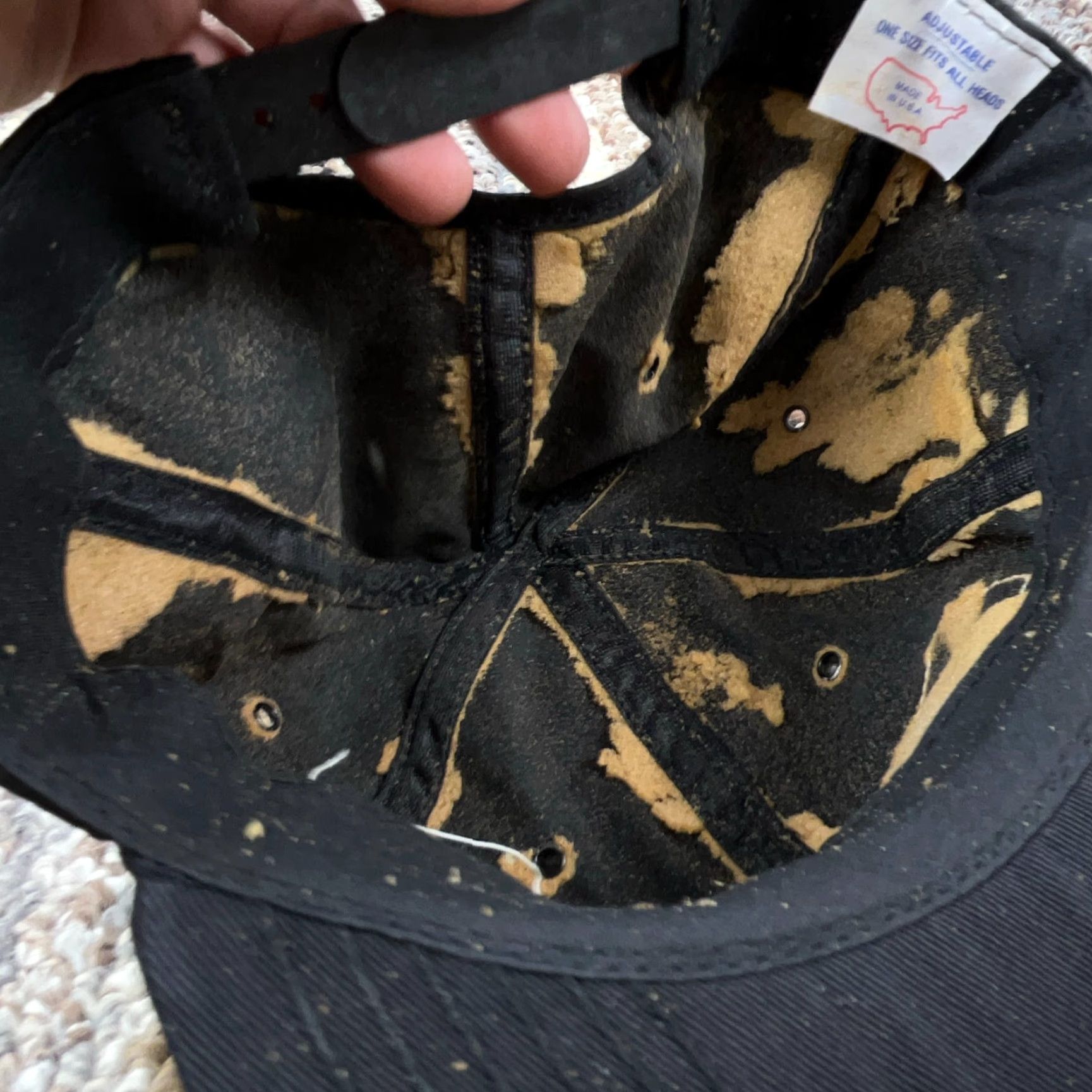 Vintage VINTAGE Farming Trucker Hat Cap Snapback Black USA Seed Crop Farm 1980s 90s G Trucker Hat Men Adjustable Size ONE SIZE - 7 Thumbnail