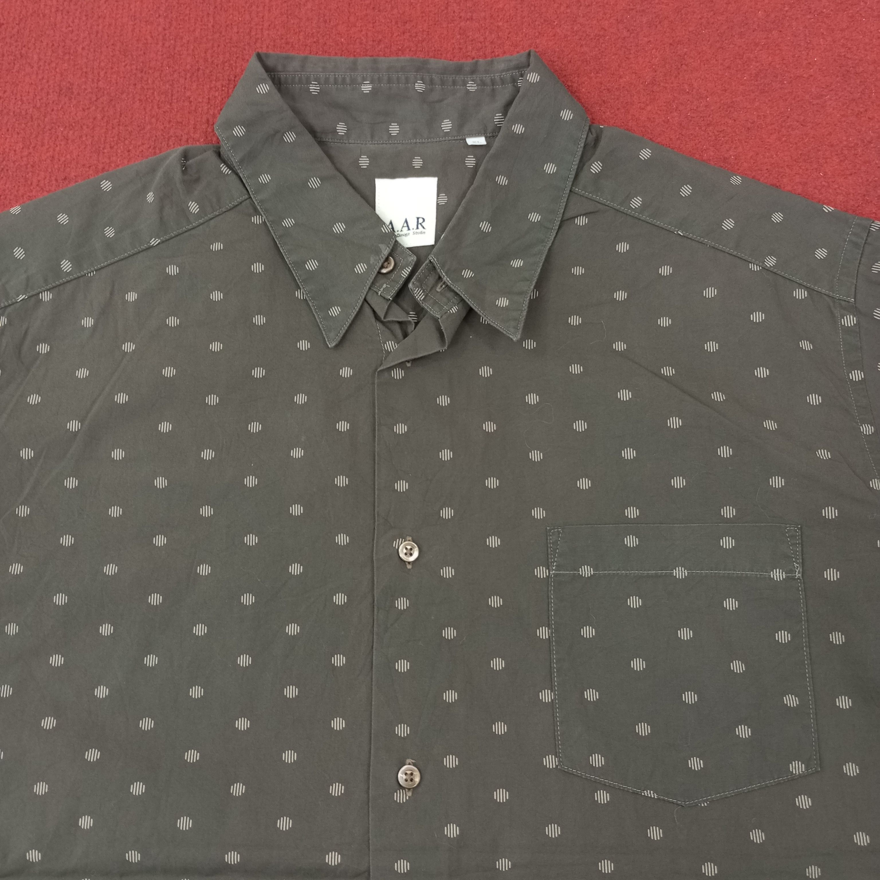 Designer × Vintage × Yohji Yamamoto A.A.R By Yohji Yamamoto Japanese Designer Shirt c219n27 Size US L / EU 52-54 / 3 - 4 Thumbnail