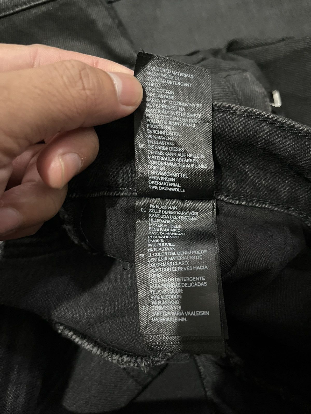Balmain BALMAIN WAXED JEANS Size US 31 - 8 Thumbnail