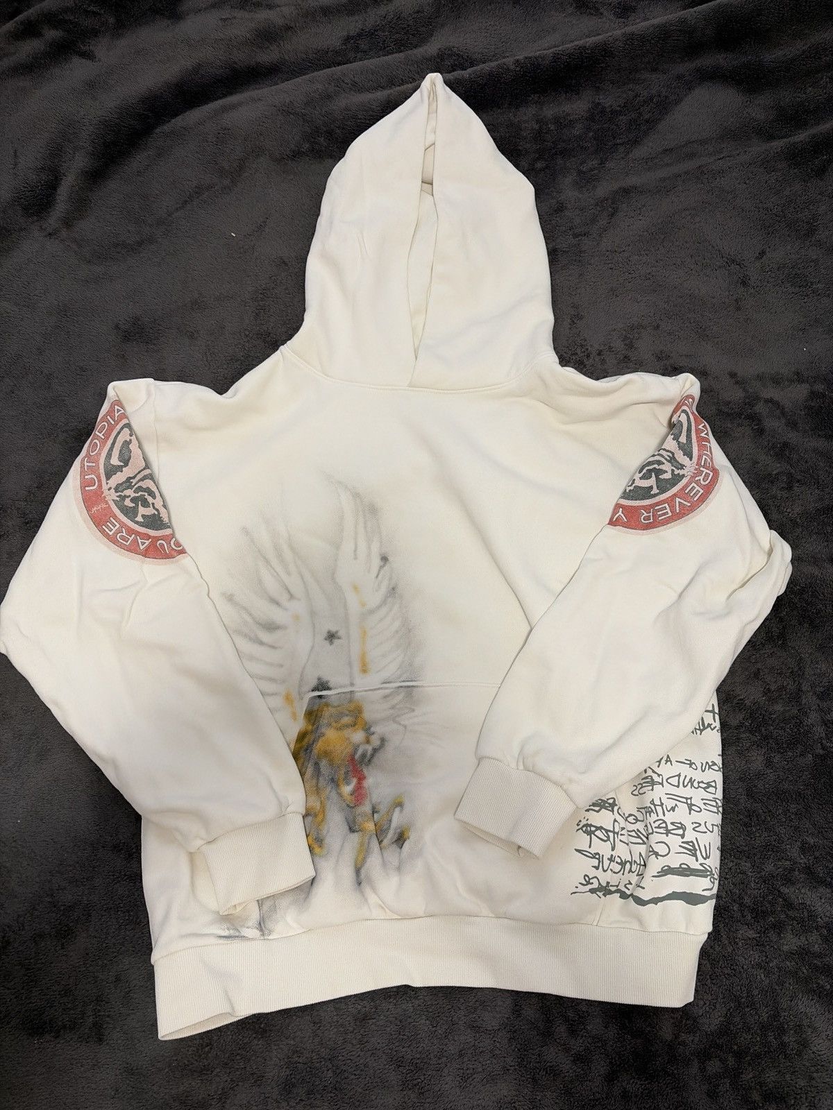Travis Scott Travis Scott Utopia Tour Hoodie Size US XL / EU 56 / 4 - 1 Thumbnail