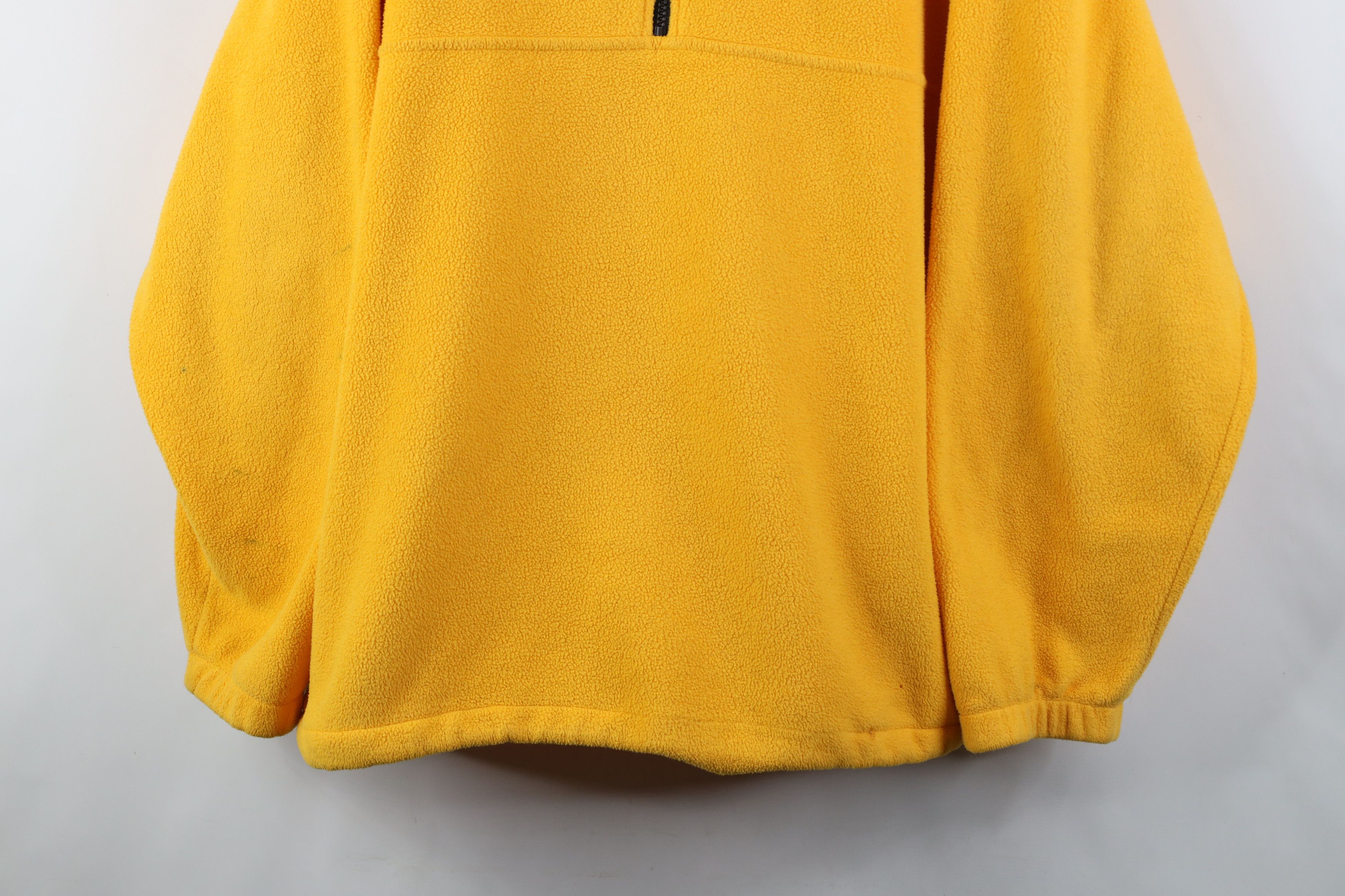 Eddie Bauer Vintage 90s Eddie Bauer Spell Out Half Zip Fleece Sweater Size US L / EU 52-54 / 3 - 3 Thumbnail