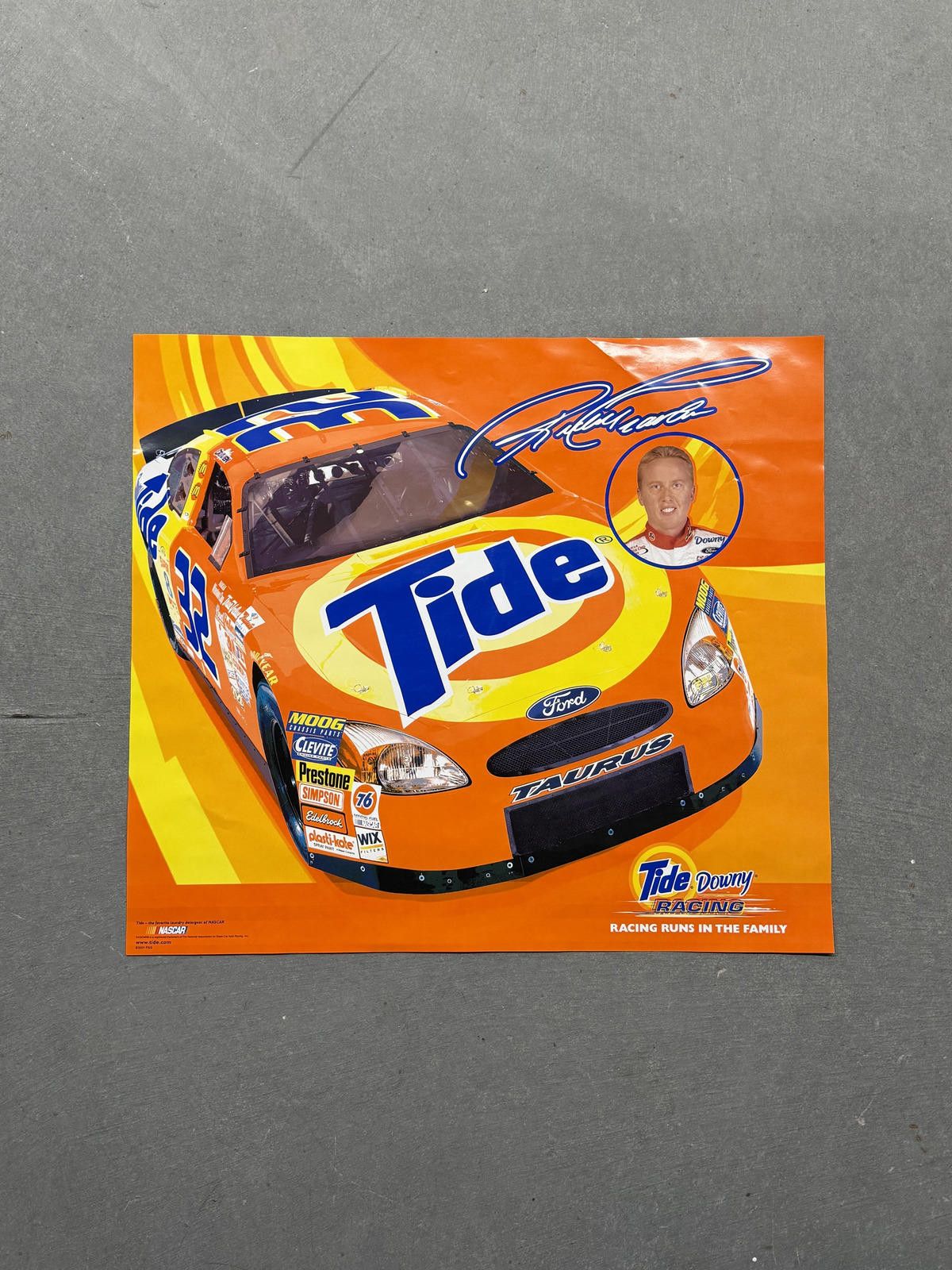 NASCAR (2) 2001 Tide Nascar Racing Ricky Craven Posters Size ONE SIZE - 2 Thumbnail
