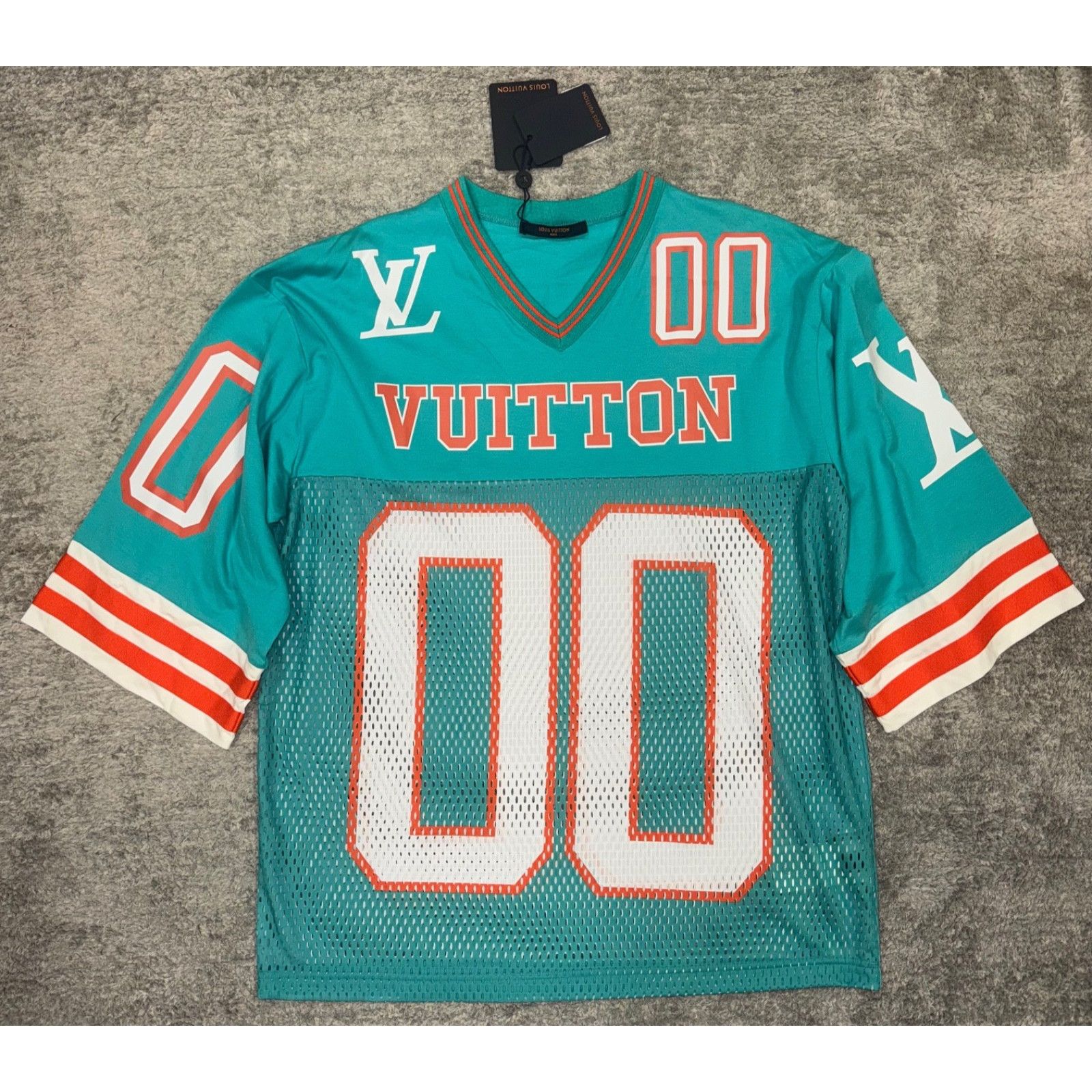 Louis Vuitton Louis Vuitton SS22 Hockey Jersey Tee Menthe T-Shirt Large L Size US L / EU 52-54 / 3 - 2 Thumbnail