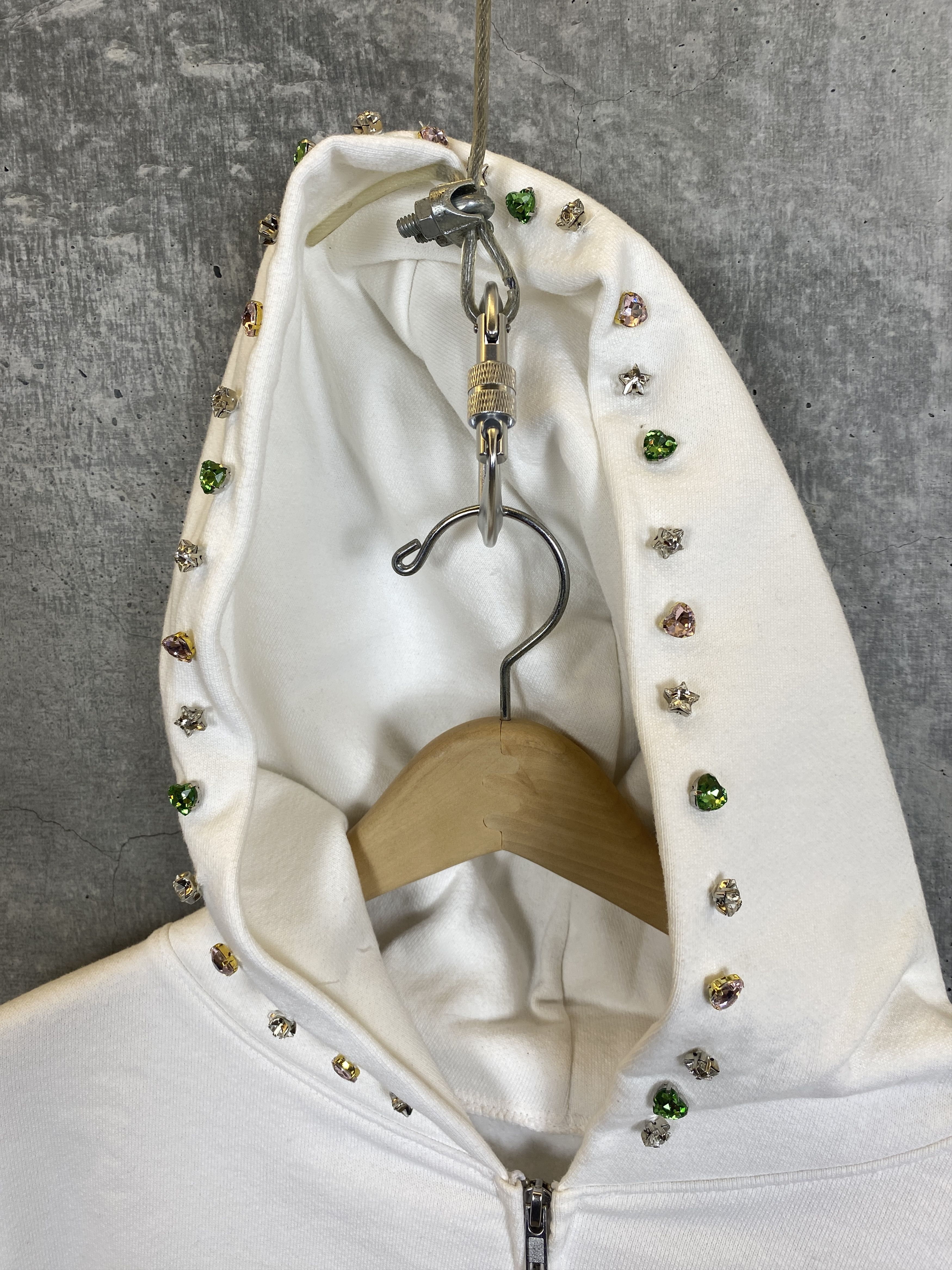 Designer (DEADSTOCK) KATE AHN X TERMINAL 27 HENTAI EMBELLISHED HOODIE Size US XL / EU 56 / 4 - 3 Thumbnail