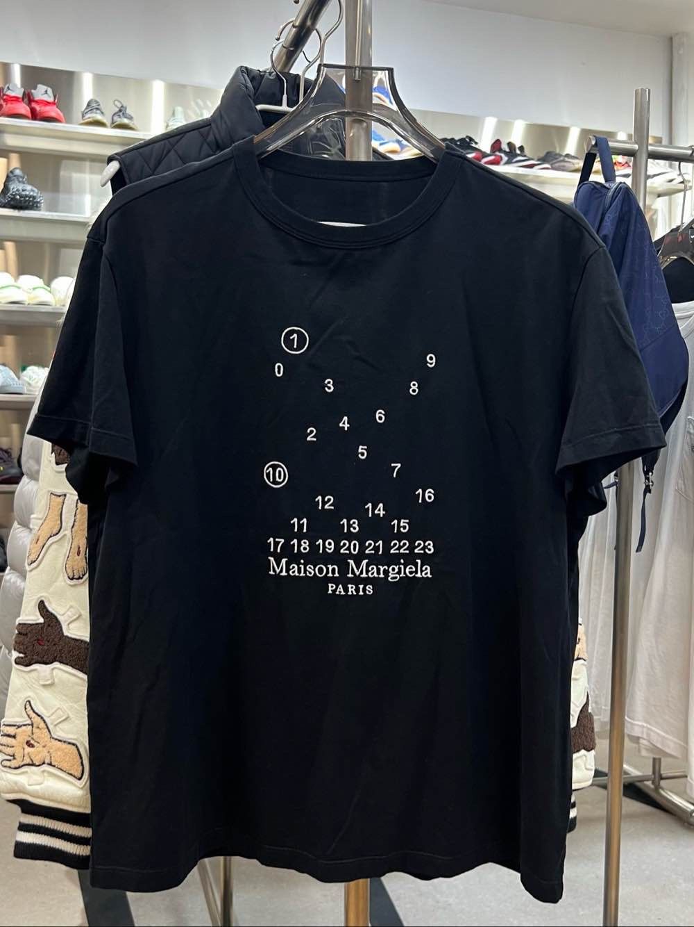 Maison Margiela Maison Margiela Number Logo T-Shirt Size M Size US M / EU 48-50 / 2 - 1 Thumbnail