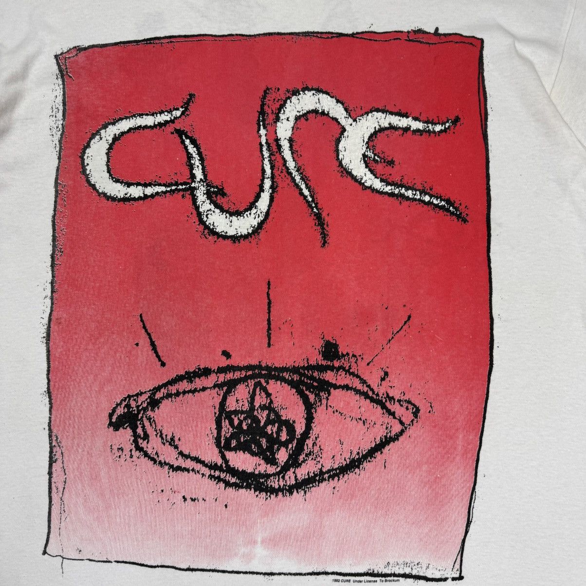 Band Tees Vintage The Cure Wish Tour T-shirt Size US XXL / EU 58 / 5 - 5 Thumbnail