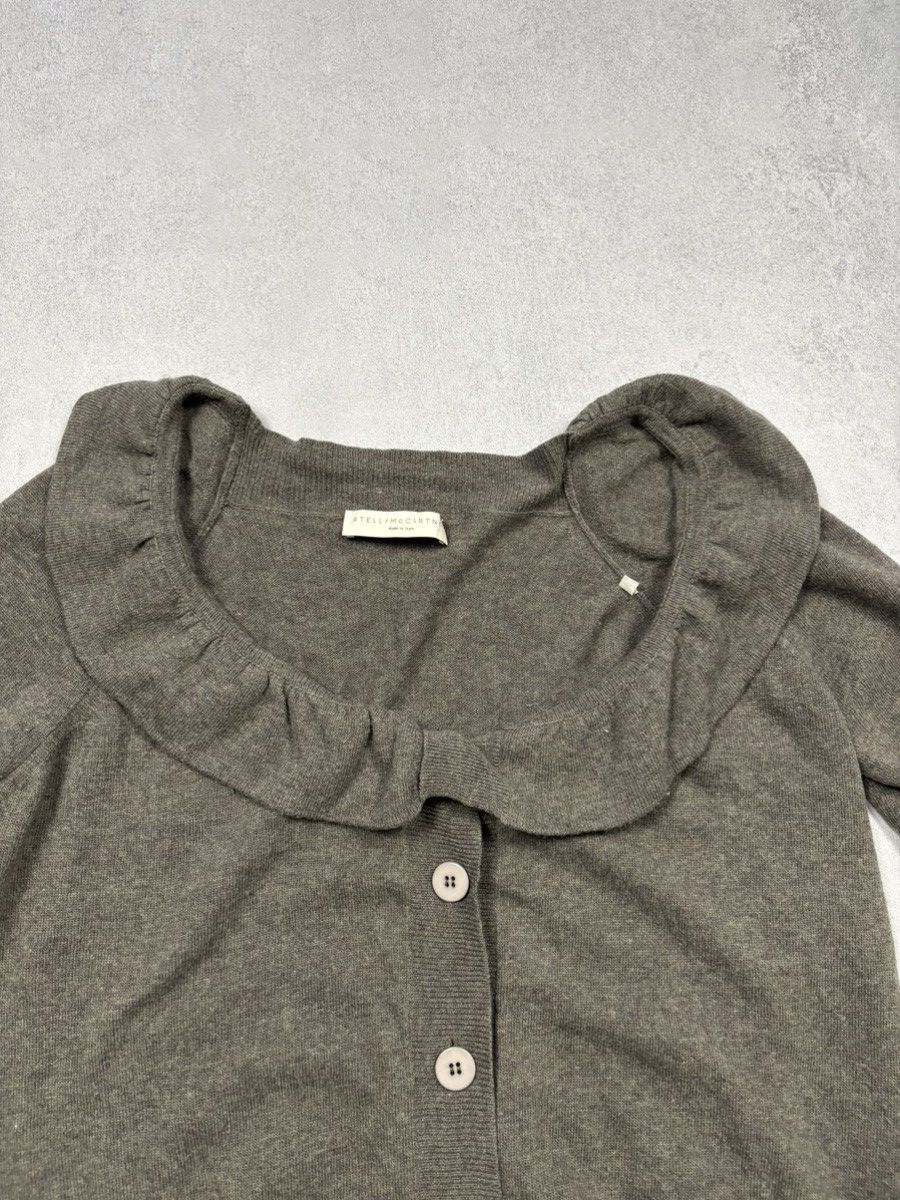 Stella McCartney Stella McCartney Wool Cashmere Cardigan Frill Collar 42 Size US L / EU 52-54 / 3 - 6 Thumbnail