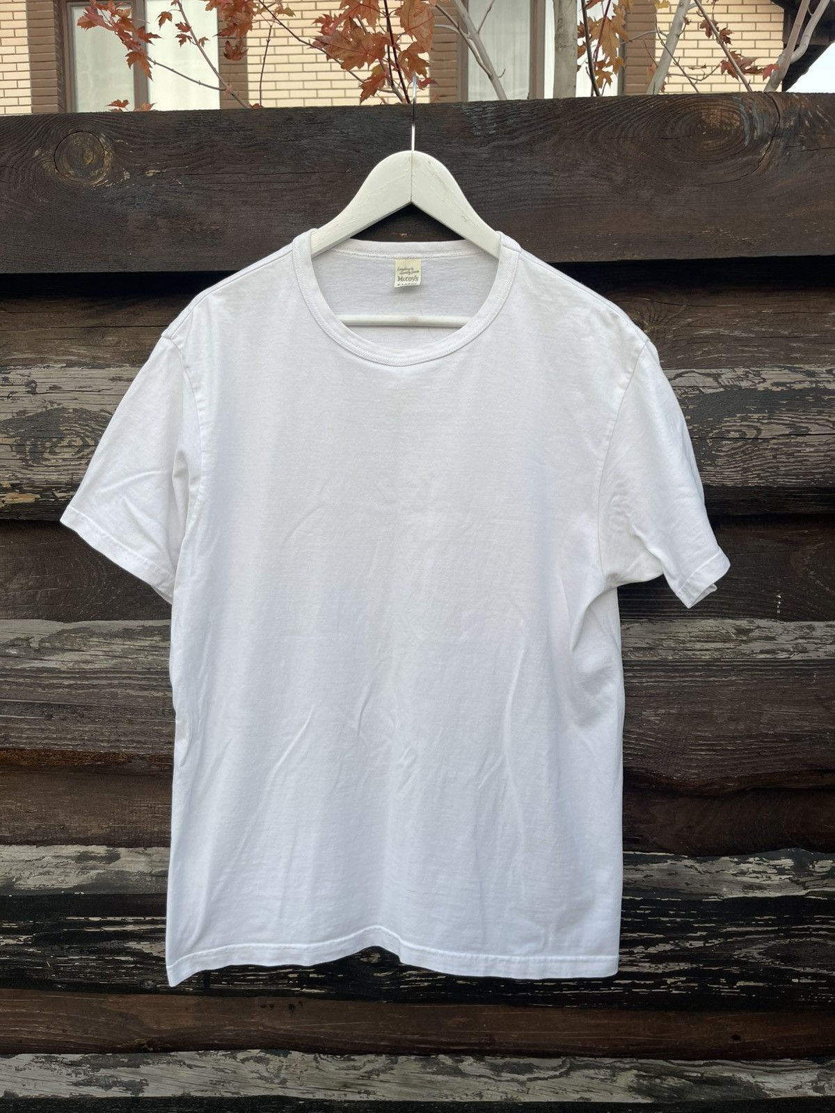 The Real McCoy's The Real Mc Coys white basic t-short Size US XL / EU 56 / 4 - 3 Thumbnail