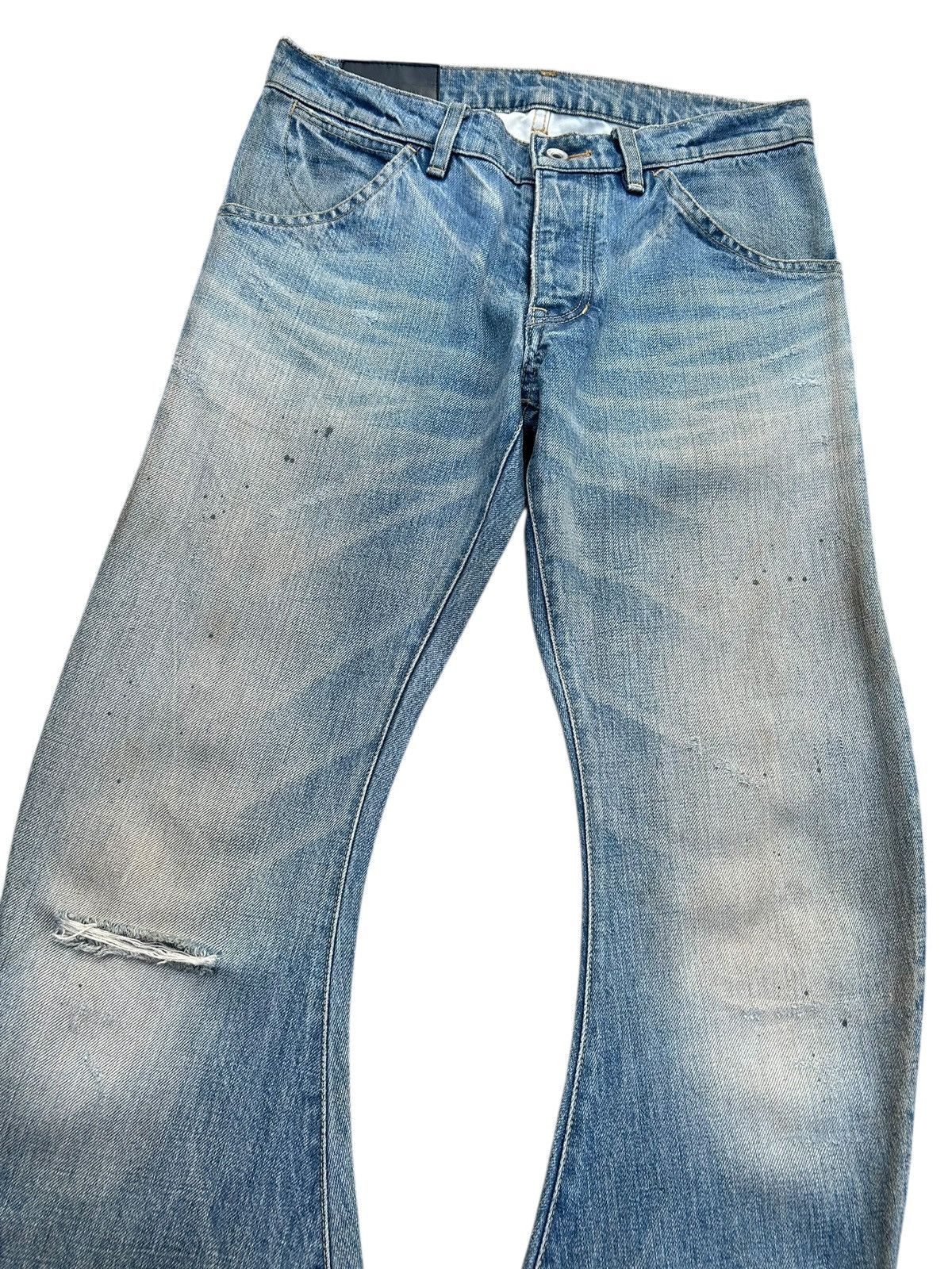 Attachment Attachment kazuyuki kumagai curve Flare Denim Jeans Size US 31 - 6 Thumbnail