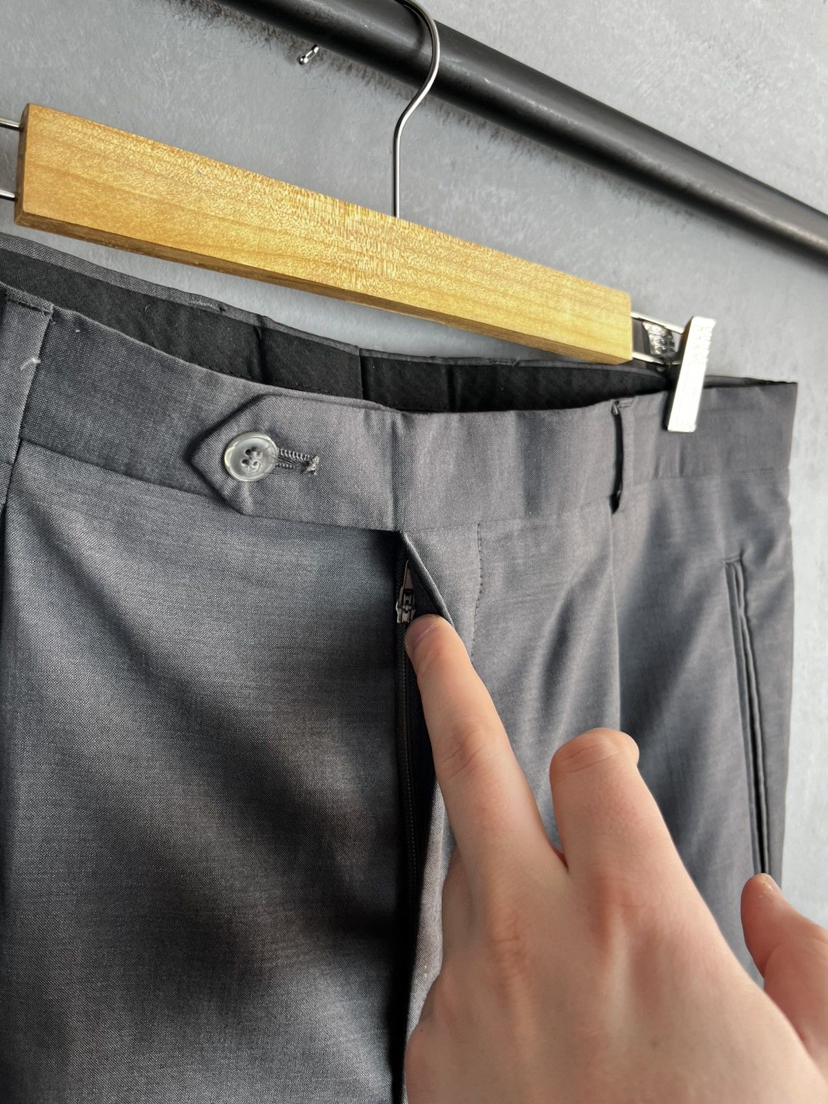 Saint Laurent Paris × Vintage × Yves Saint Laurent YSL Classic pants vintage Size US 34 / EU 50 - 7 Thumbnail