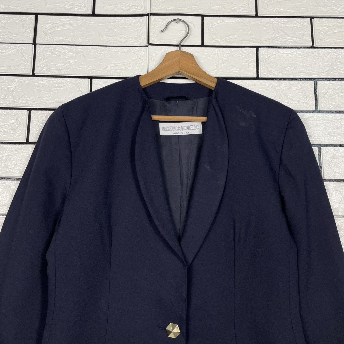Other Federica Borello Wool Jacket Size M / US 6-8 / IT 42-44 - 2 Thumbnail