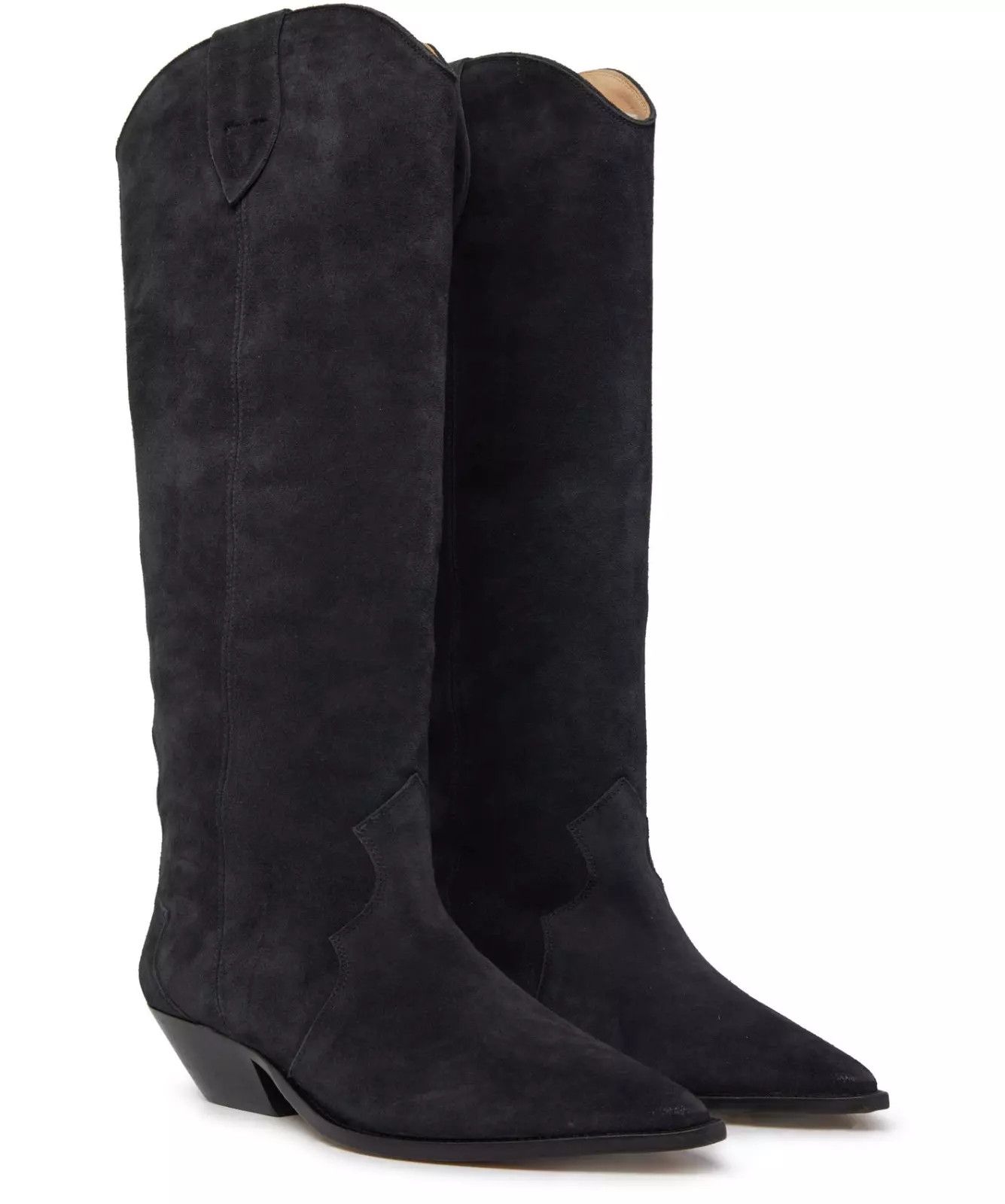 Fallen ISABEL MARANT Denvee Black Suede Boots New And Authentic Size US 7 / IT 37 - 2 Thumbnail