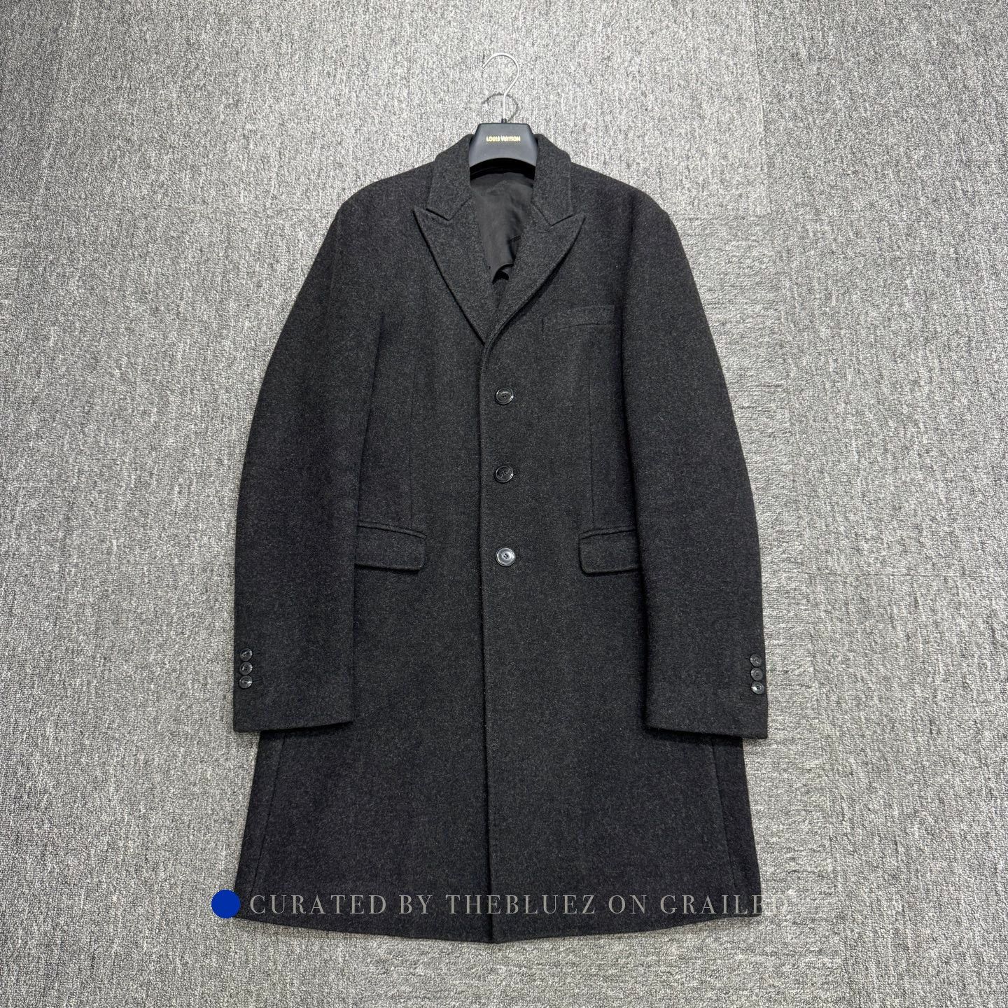 Dsquared2 Stylish Wool Overcoat in Black Size US M / EU 48-50 / 2 - 1 Thumbnail