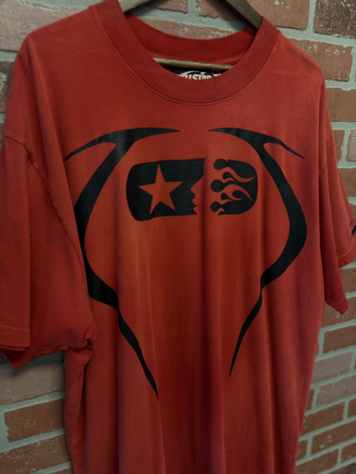 HELLSTAR Hellstar RED Sports Tee Shirt 100% Authentic Size XXL Size US XXL / EU 58 / 5 - 7 Thumbnail
