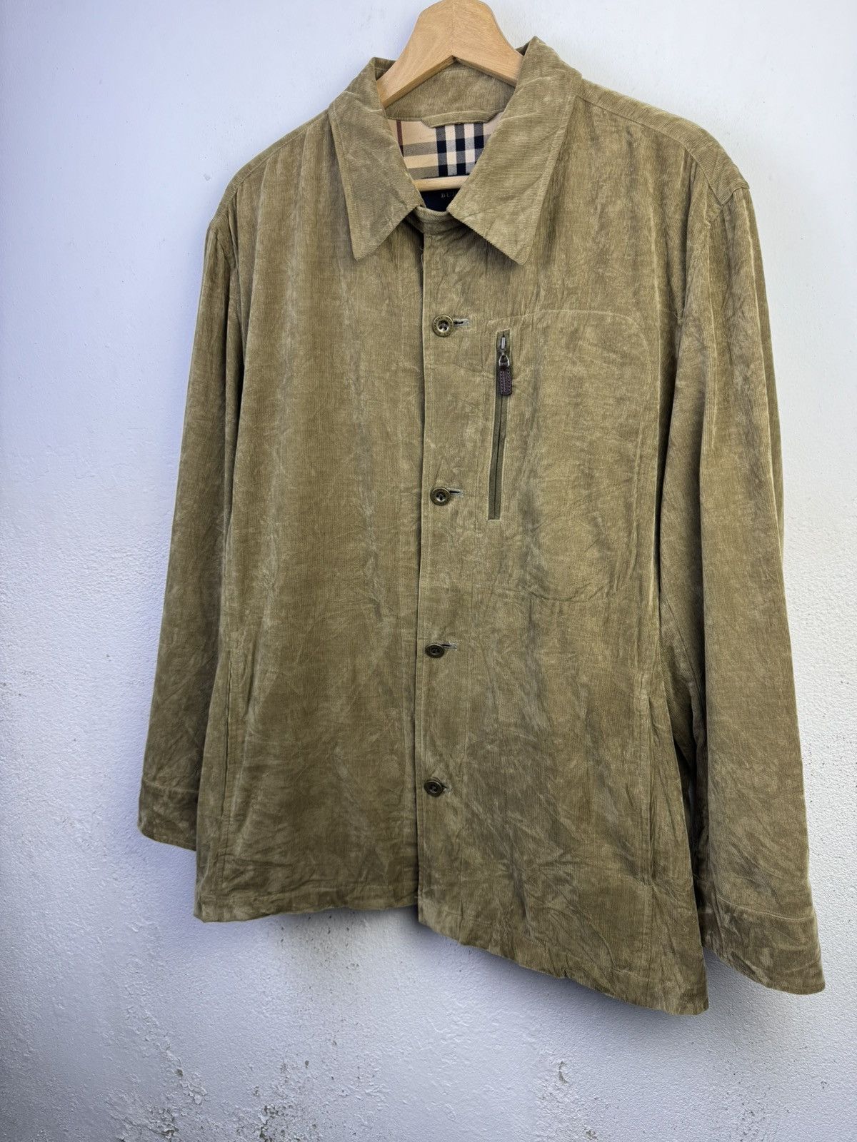 Burberry Burberry London Corduroy Button ups Jacket Size US L / EU 52-54 / 3 - 3 Thumbnail