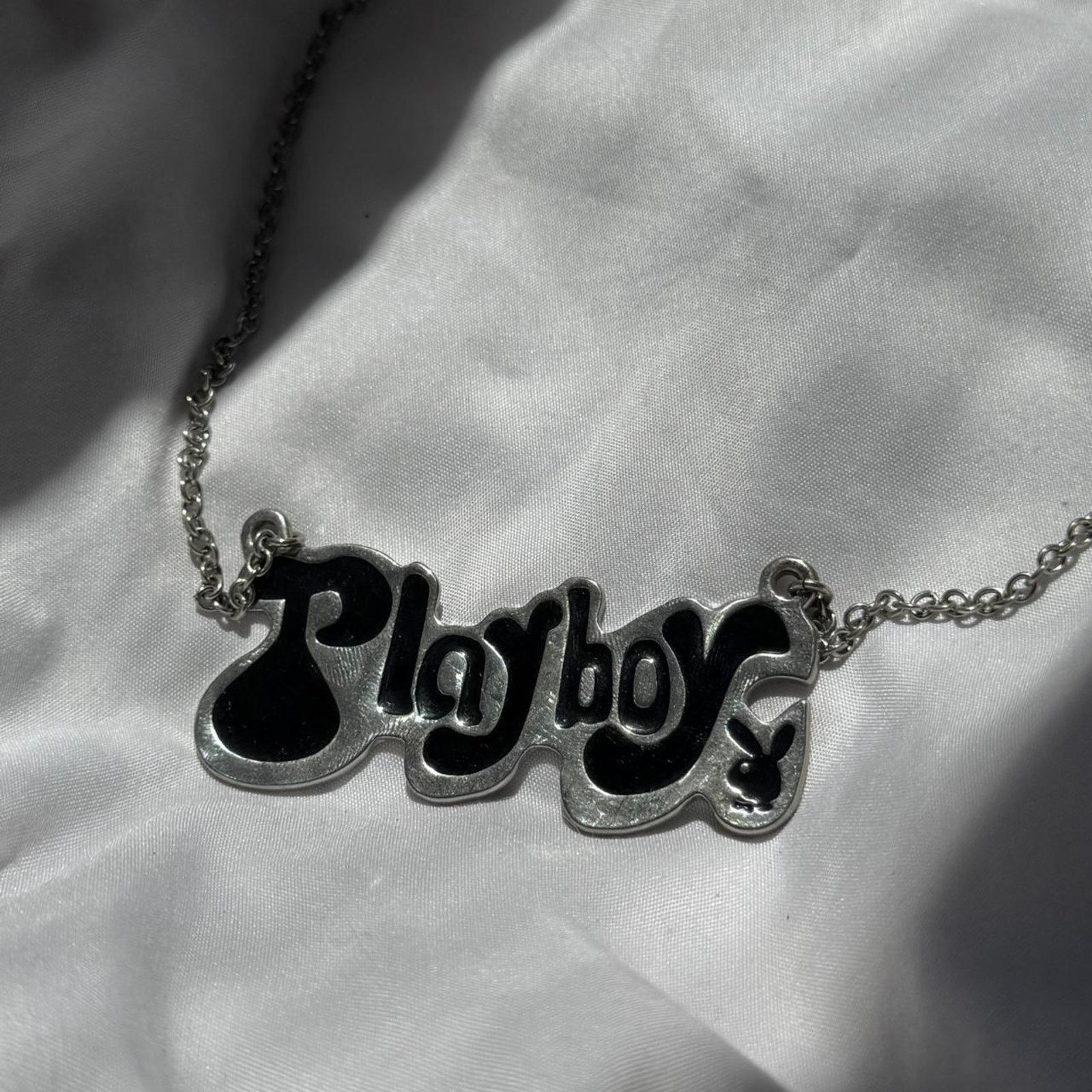 Playboy 🖤 Vintage Playboy logo necklace Size ONE SIZE - 2 Thumbnail