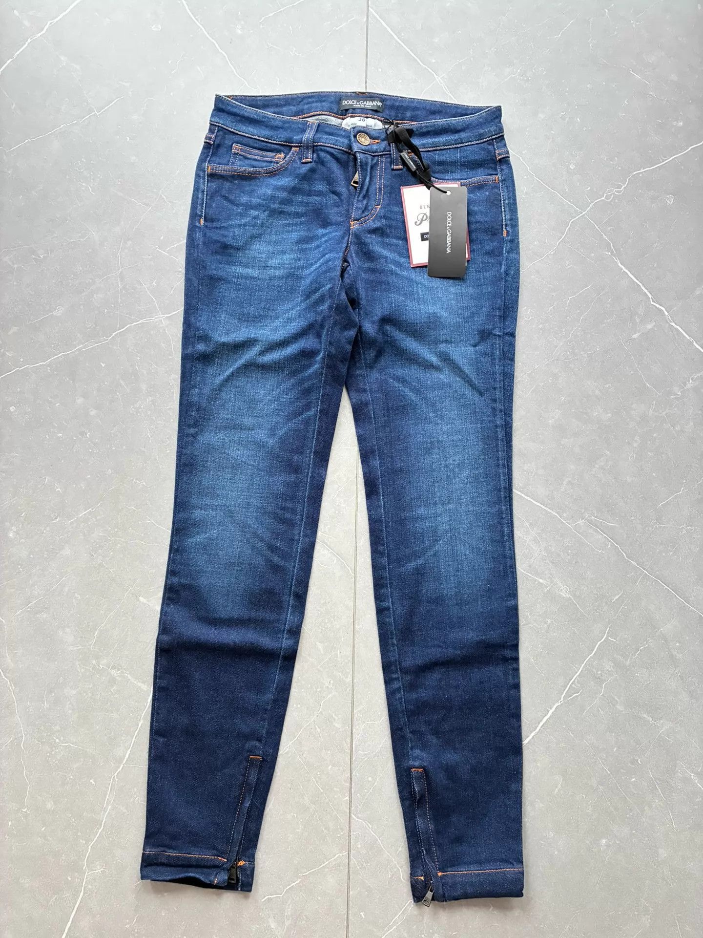 Dolce & Gabbana Dolce & Gabbana 36 Jeans New With Tags Zipper Fly Size 25" / US 0 / IT 36 - 1 Thumbnail
