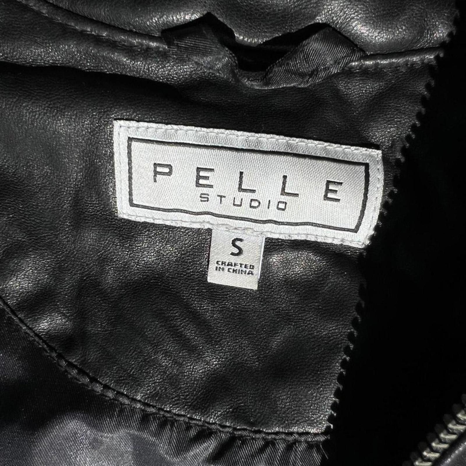 Vintage Vintage 90s Leather Biker Jacket Size S / US 4 / IT 40 - 3 Thumbnail