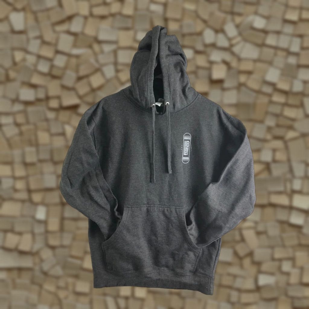 Vintage Independent Trading Company Hoodie Gray Medium Mens Long Sleeve Pullover Size US M / EU 48-50 / 2 - 1 Thumbnail