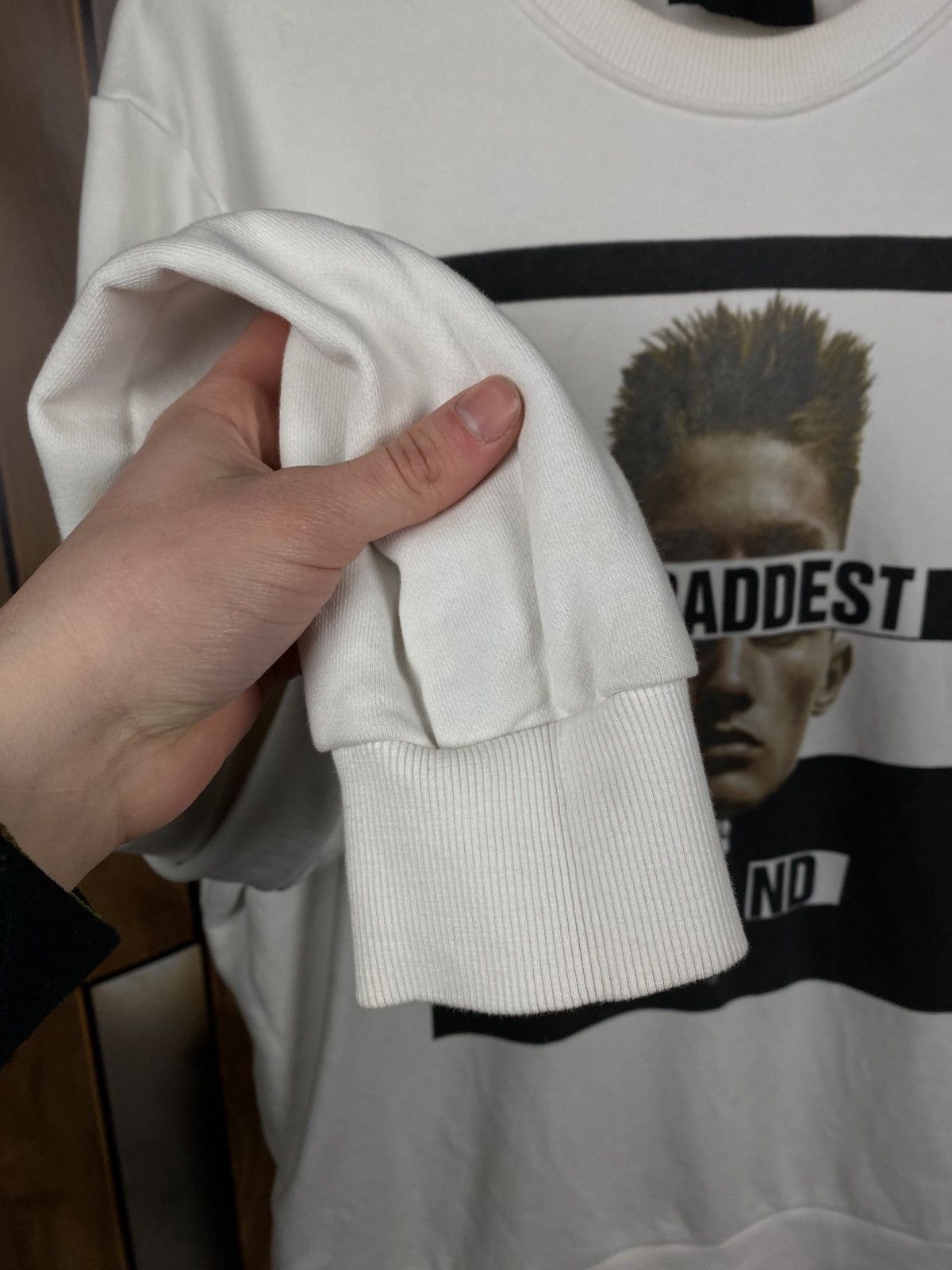 John Richmond 🍇Sweatshirt John Richmond The Baddest Band Boxy Logo Tee🍇 Size US XL / EU 56 / 4 - 3 Thumbnail
