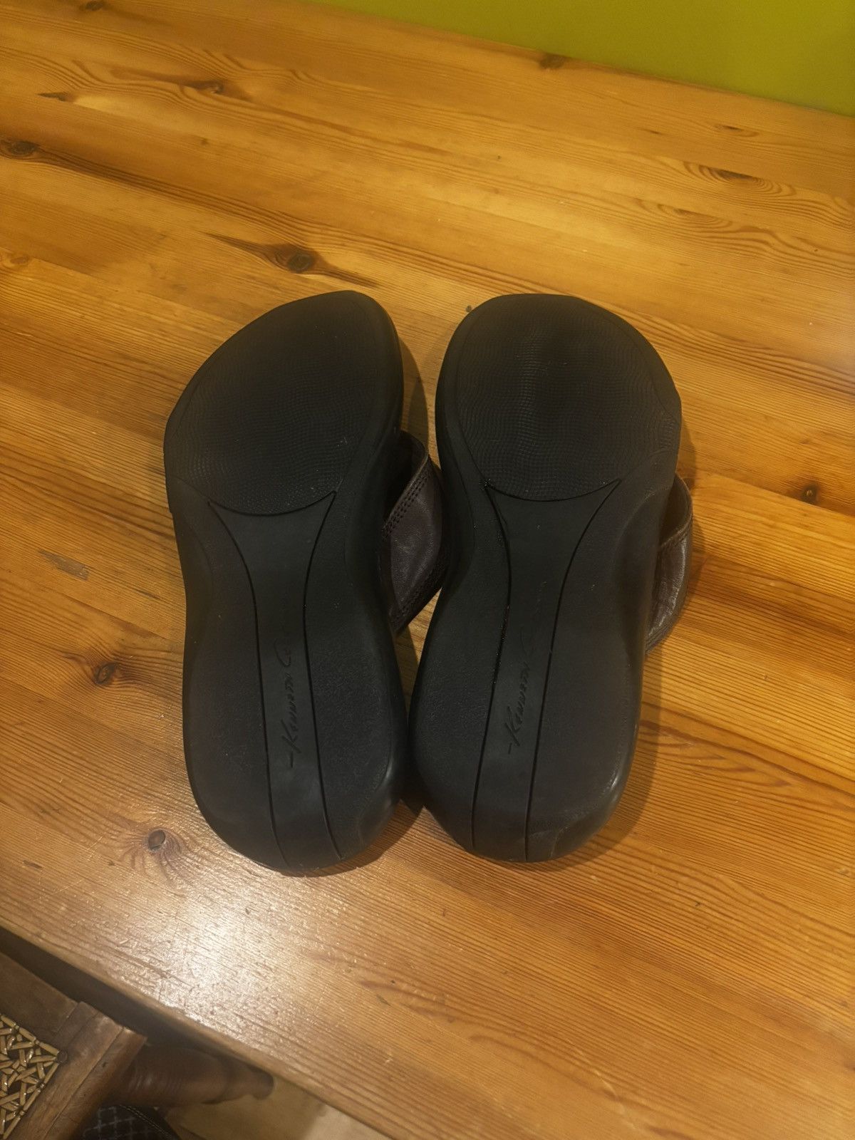 Kenneth Cole Men’s brown leather sandals0204 Size US 8 / EU 41 - 8 Thumbnail