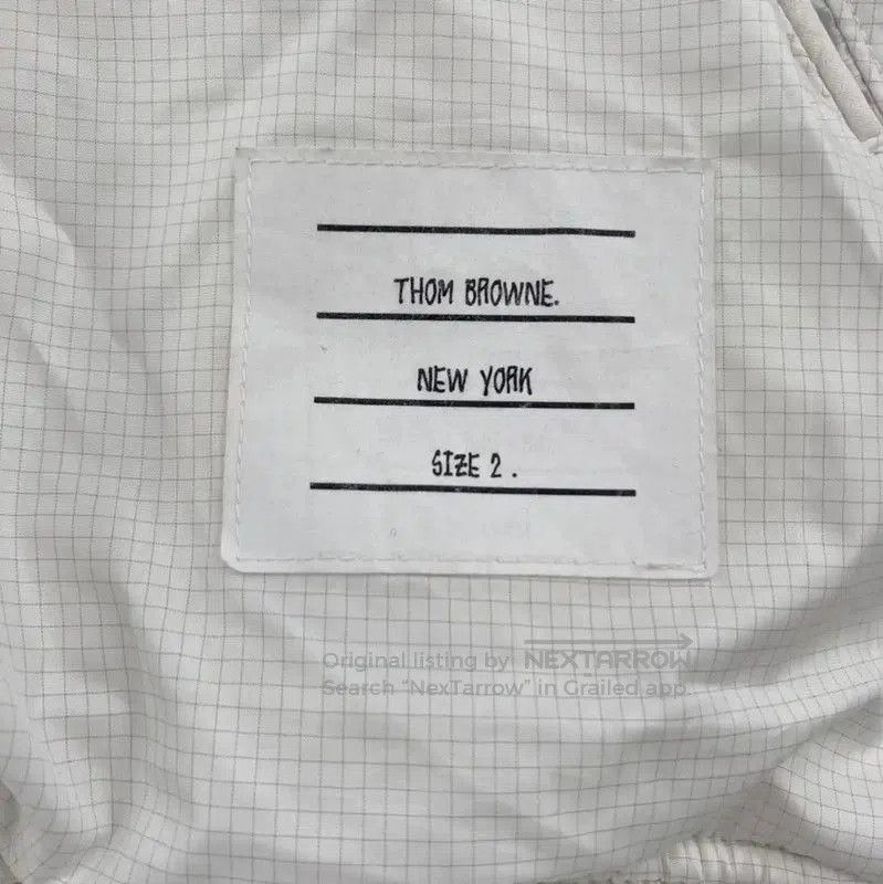 Thom Browne Thom Browne Women's White Jacket with Stripes . Size M / US 6-8 / IT 42-44 - 5 Thumbnail