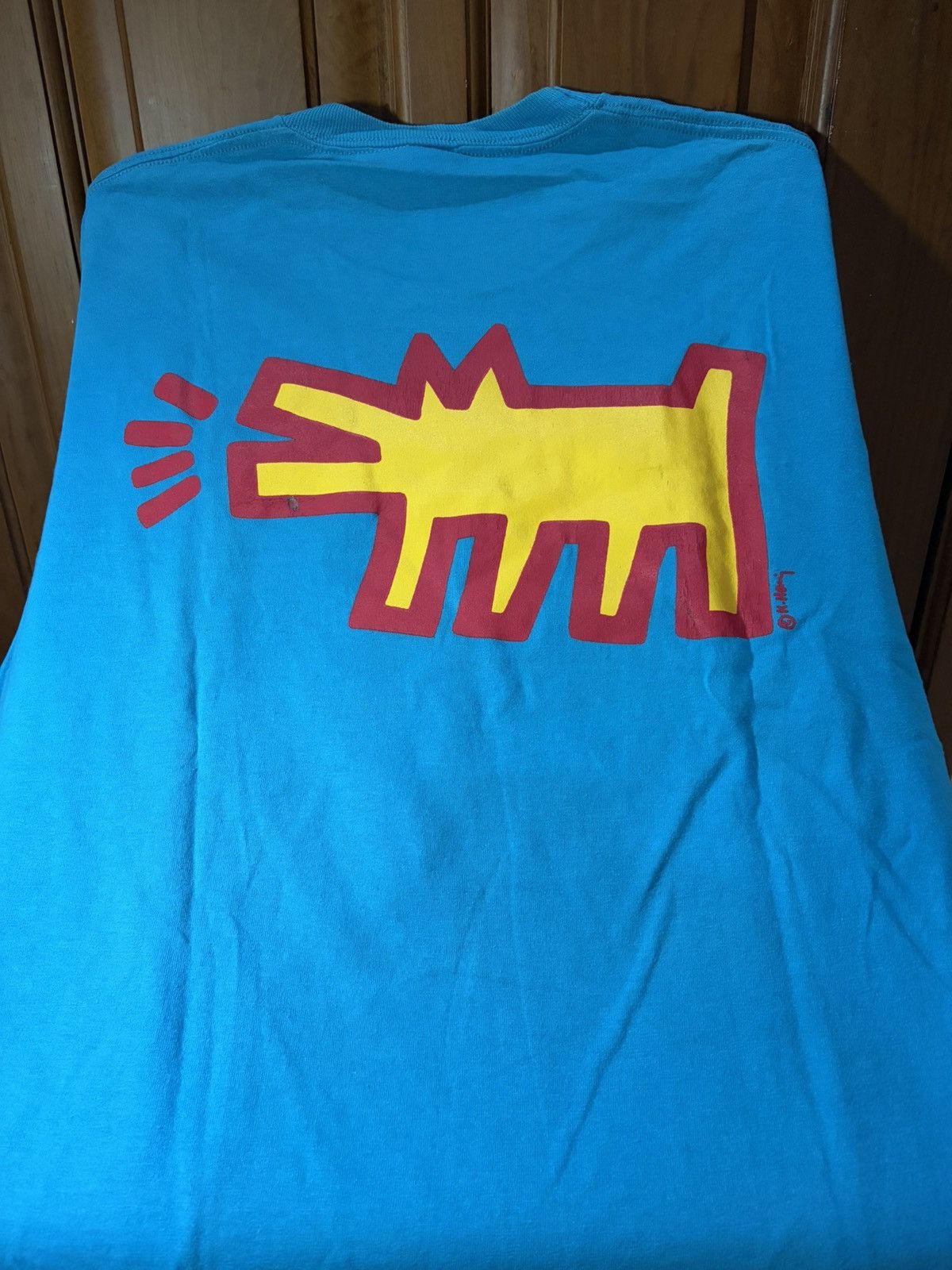 Keith Haring Vintage Keith Haring " Radiant Baby " Size US L / EU 52-54 / 3 - 5 Thumbnail