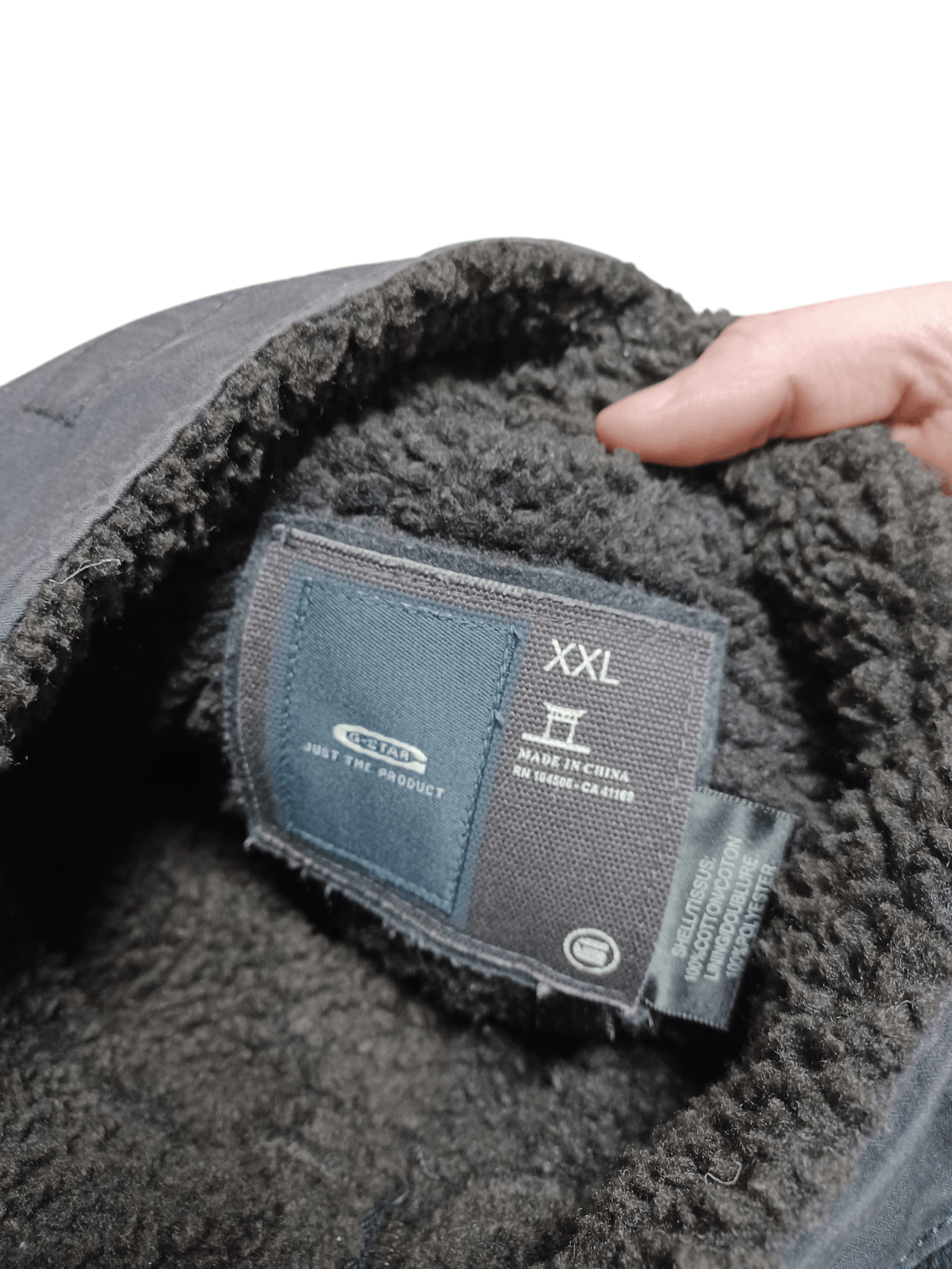 G-Star FIRE G STAR RAW BIGLOGO VERY WARM SHERPA JACKET Size US XXL / EU 58 / 5 - 7 Thumbnail