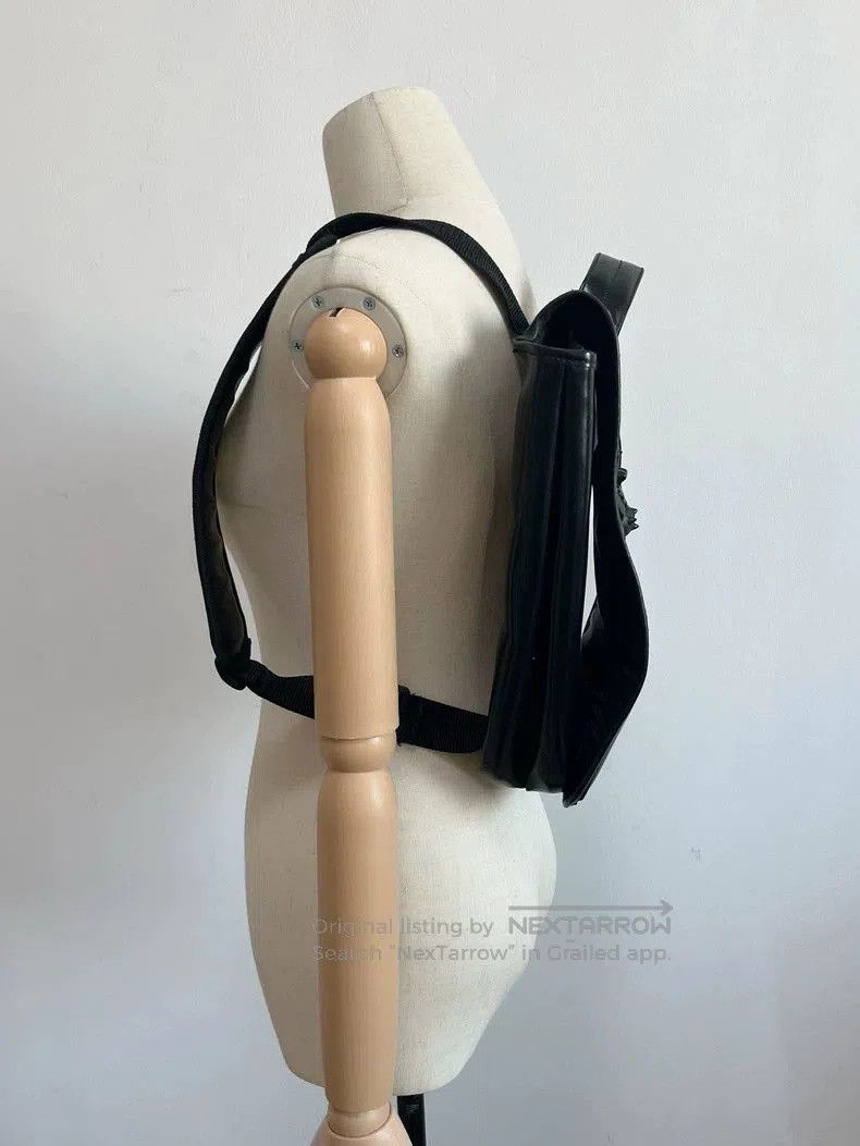 Walter Van Beirendonck Walter Van Beirendonck Black Backpack with 3D Design. Size ONE SIZE - 3 Thumbnail