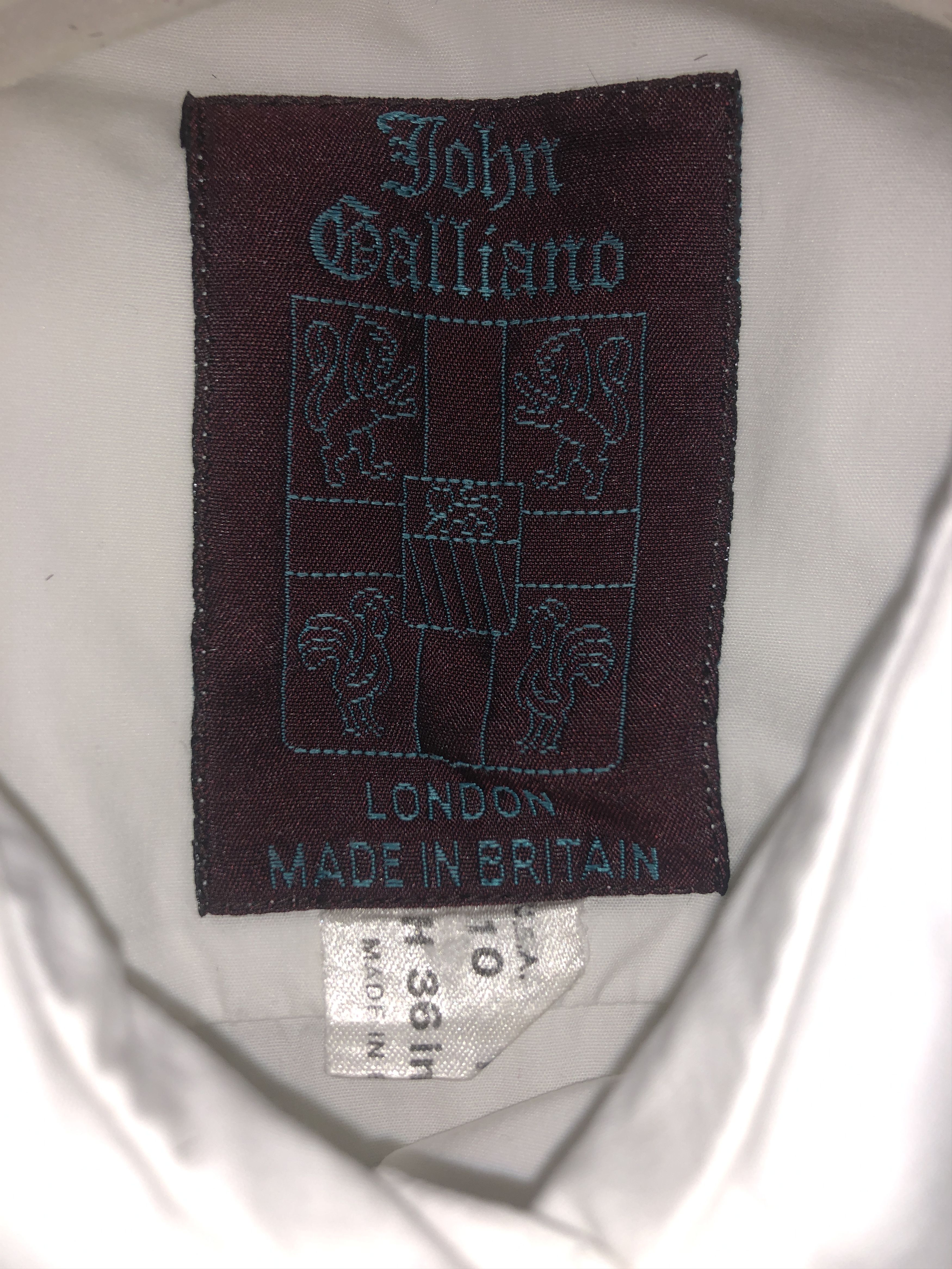 John Galliano 1986 Hybrid Rare Shirt Size M / US 6-8 / IT 42-44 - 3 Thumbnail