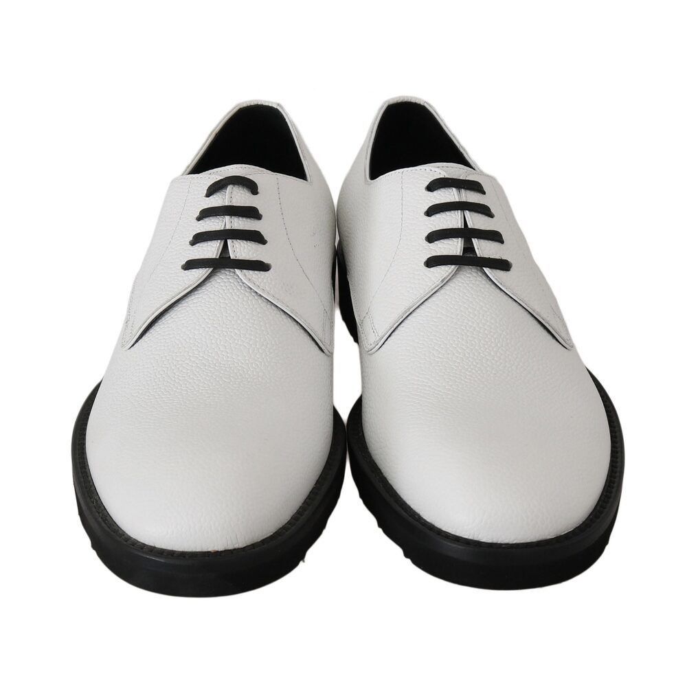 Dolce & Gabbana Dolce & Gabbana Elegant White Formal Leather Shoes Size US 6 / EU 39 - 3 Thumbnail